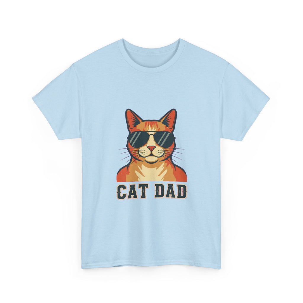 Cat Dad Pride Vintage Aviator T-Shirt | Funny Gift for Cat Dads