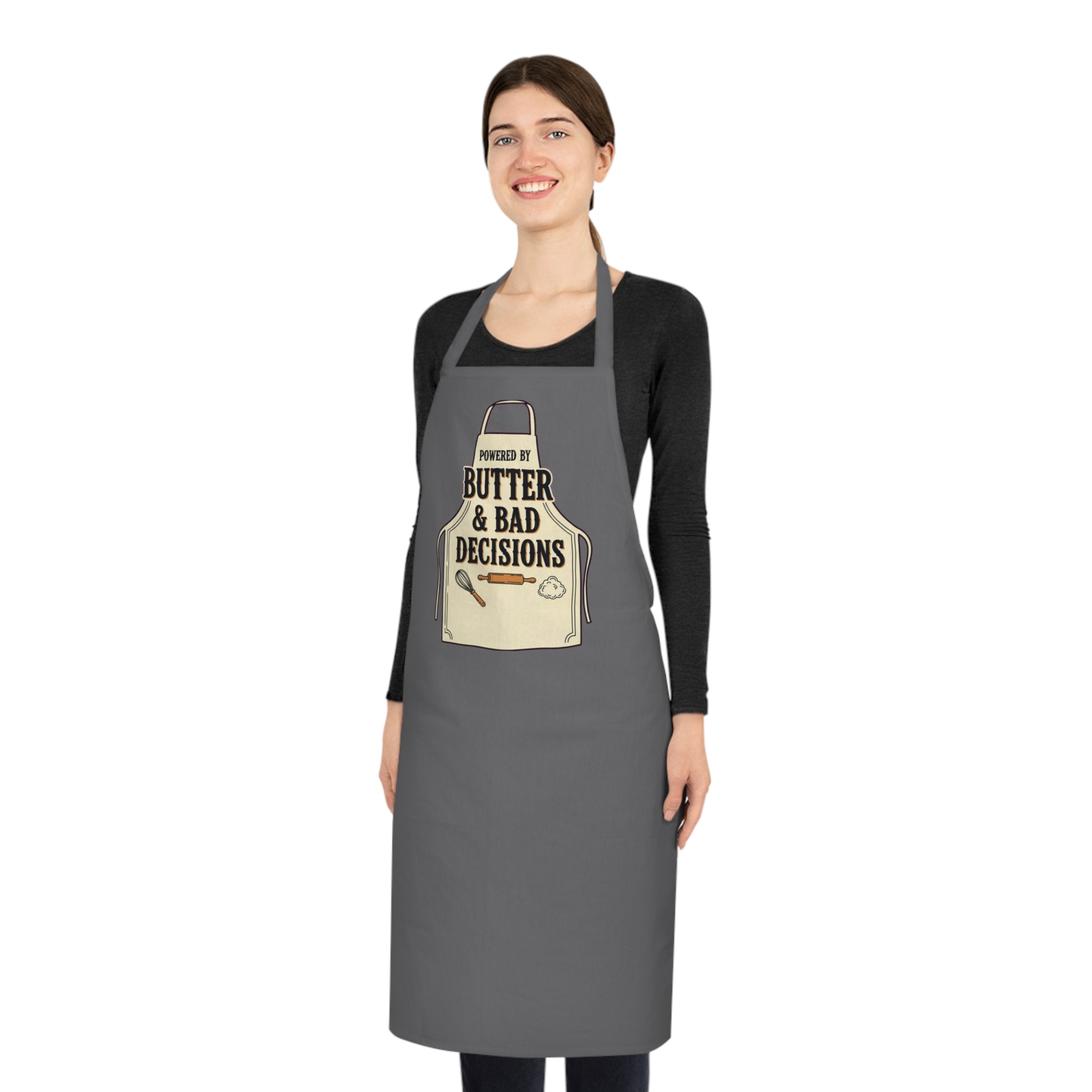 Funny Baker Apron | Dark Humor Baking Gift | Sarcastic Cook Apron