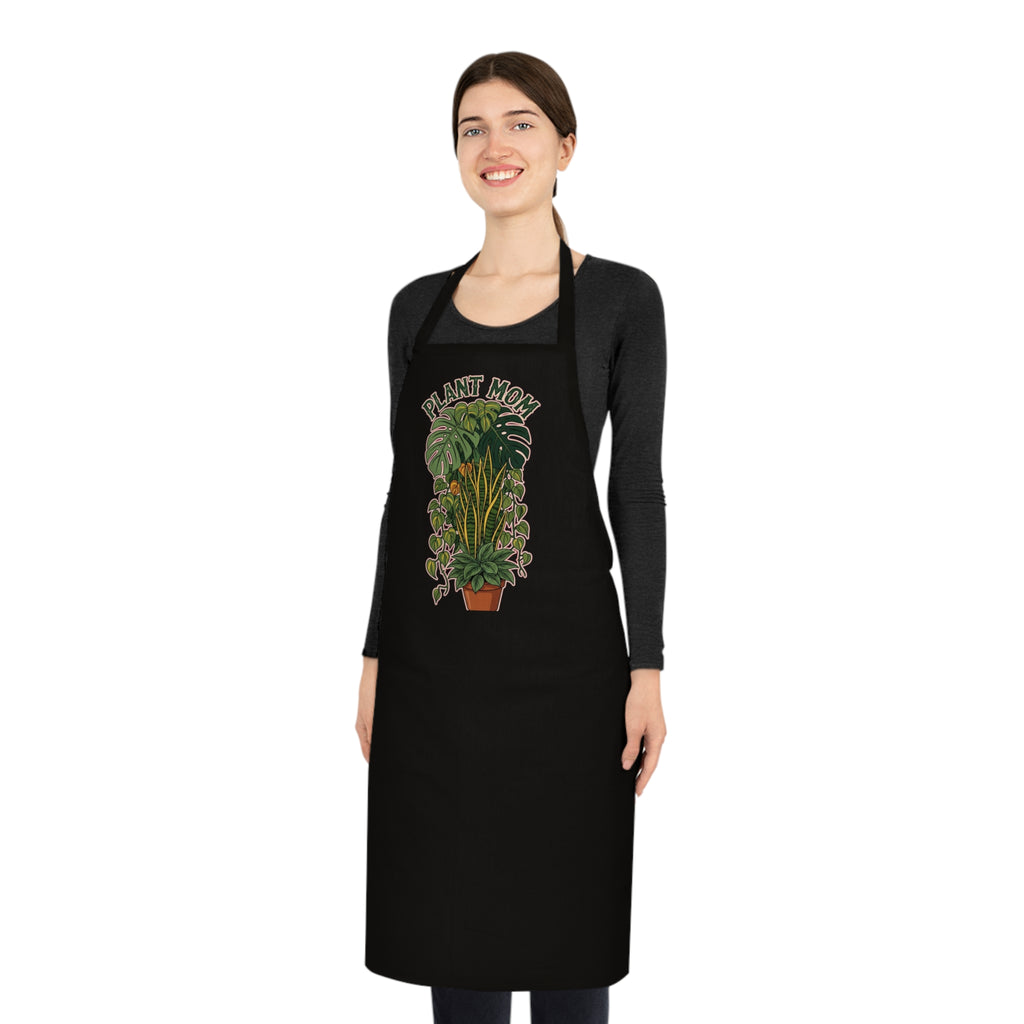 Plant Mom Apron | Vintage Botanical Garden Apron Gift for Plant Ladies