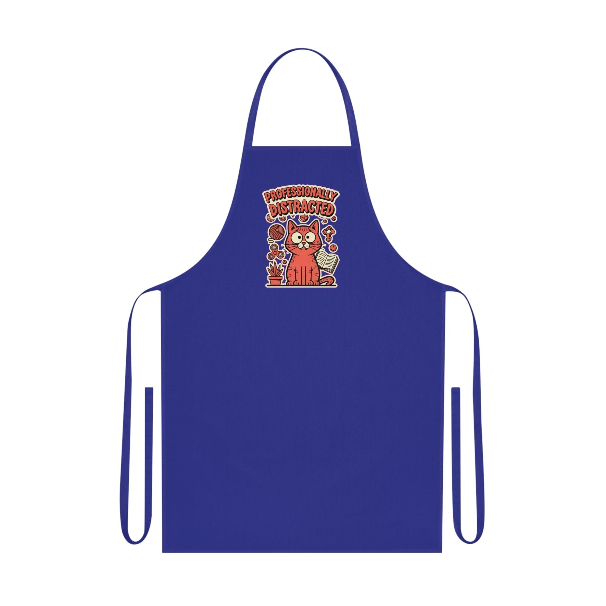 Neurodivergent Cat Lady Apron - Funny ADHD Autism Kitchen Apron Gift