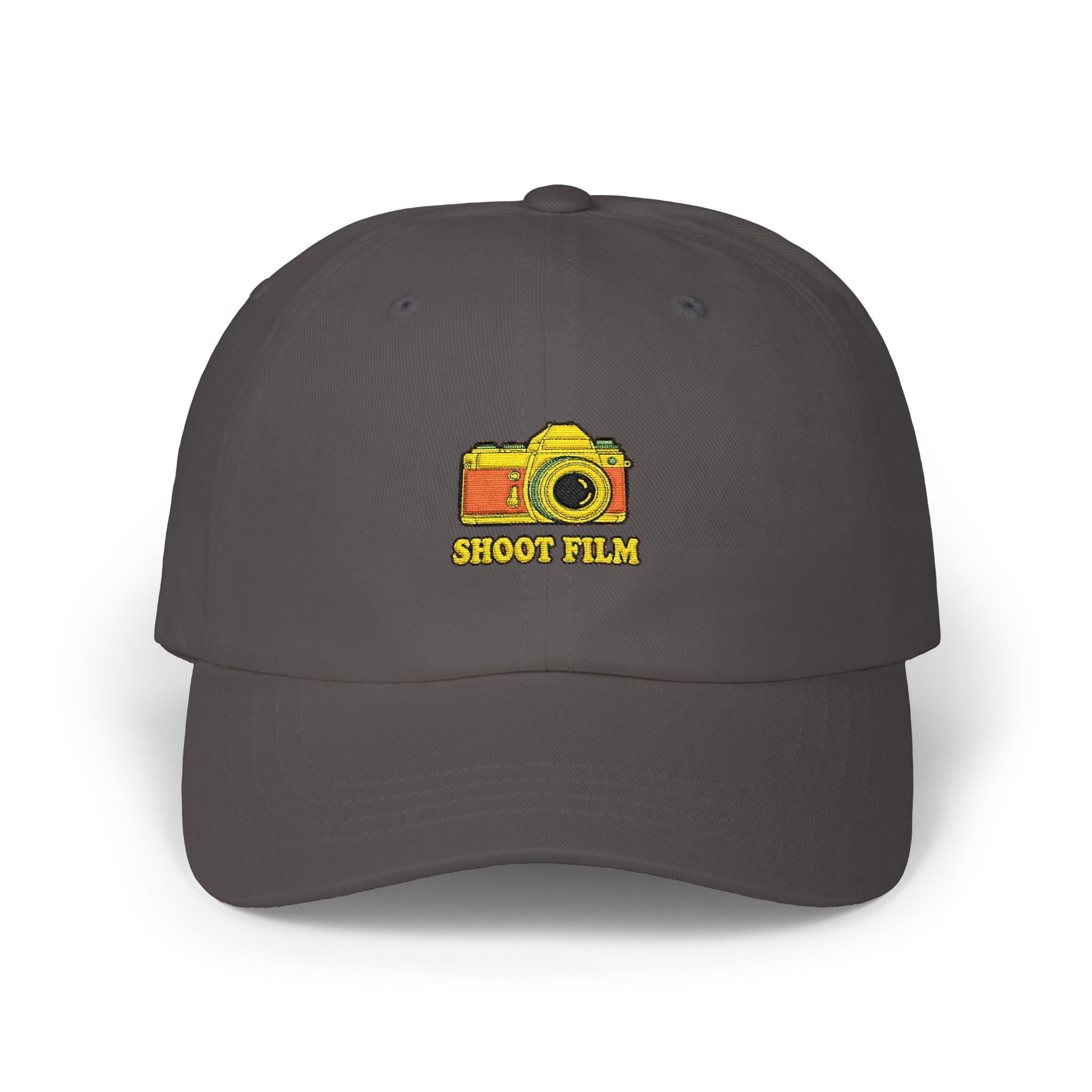 Retro 35mm SLR Camera Dad Cap | Film Photography Embroidered Hat