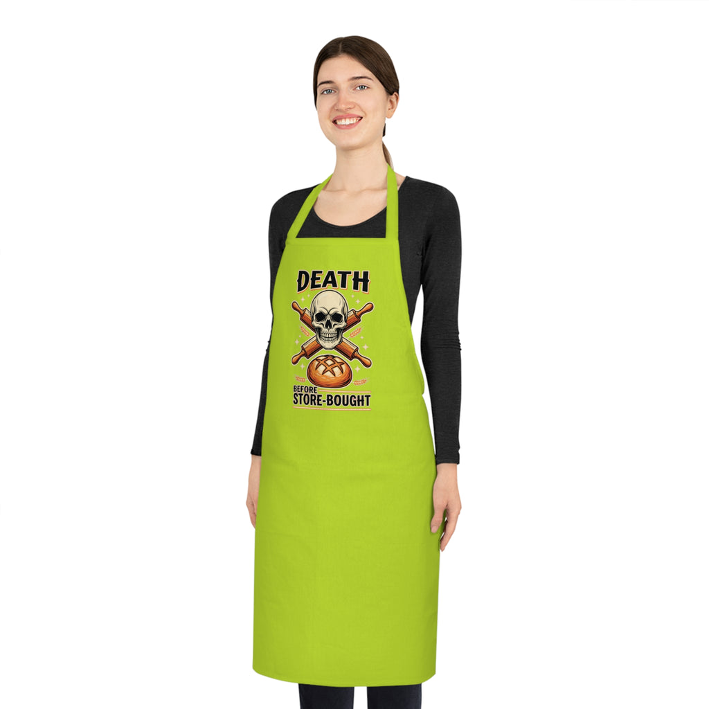 Funny Baker Dark Humor Cotton Apron | Sourdough Gift for Bread Makers