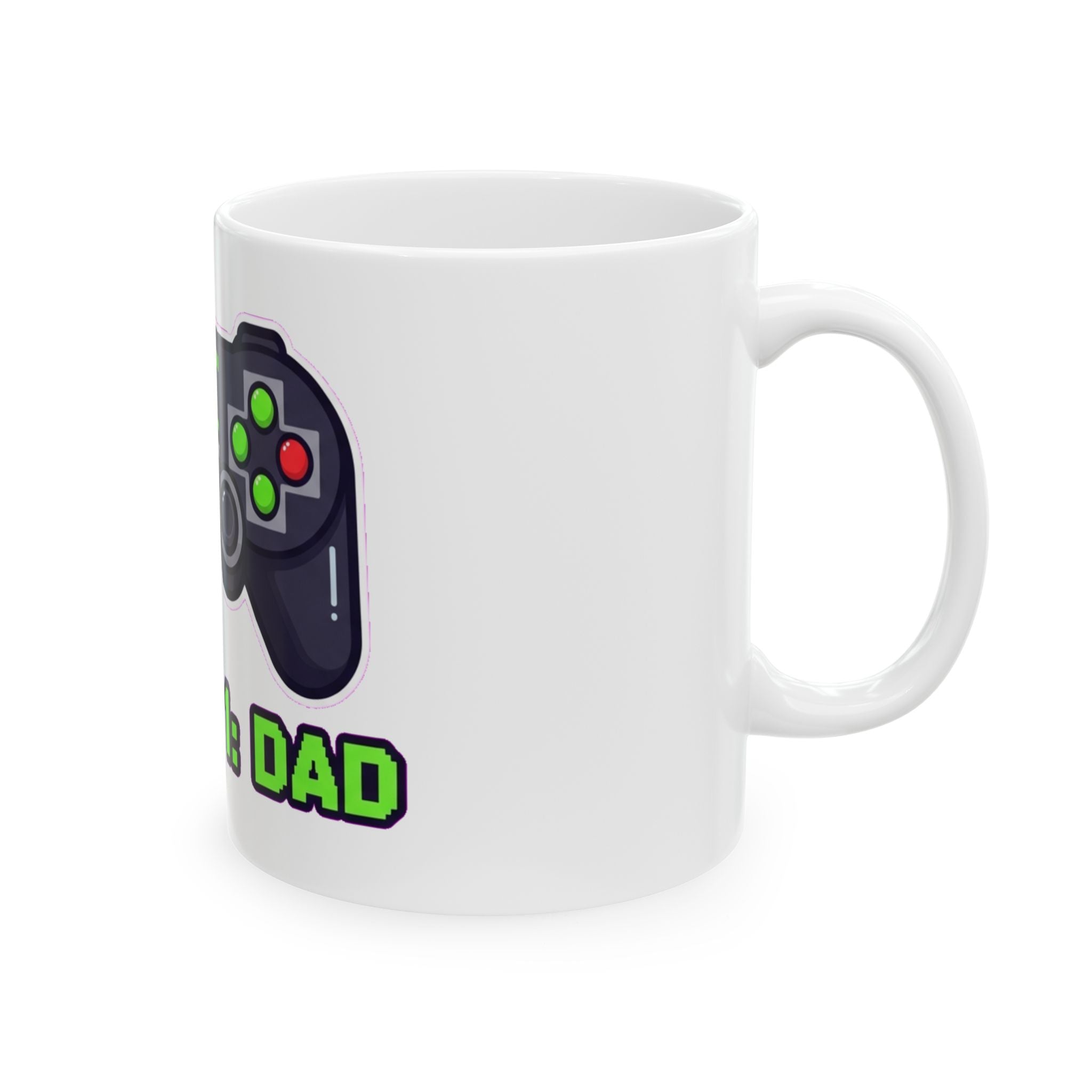 Gamer Dad Mug - Funny Video Game Coffee Cup, Perfect Father's Day Gift
