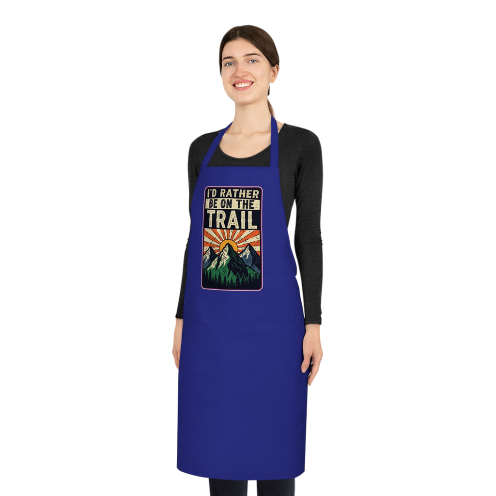 Hiking Apron | Outdoor Adventure Cooking Apron | Campfire Chef Gift