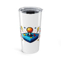 Retro Arcade Joystick Tumbler | Funny Gamer Gift | 8-bit Gaming Humor Cup