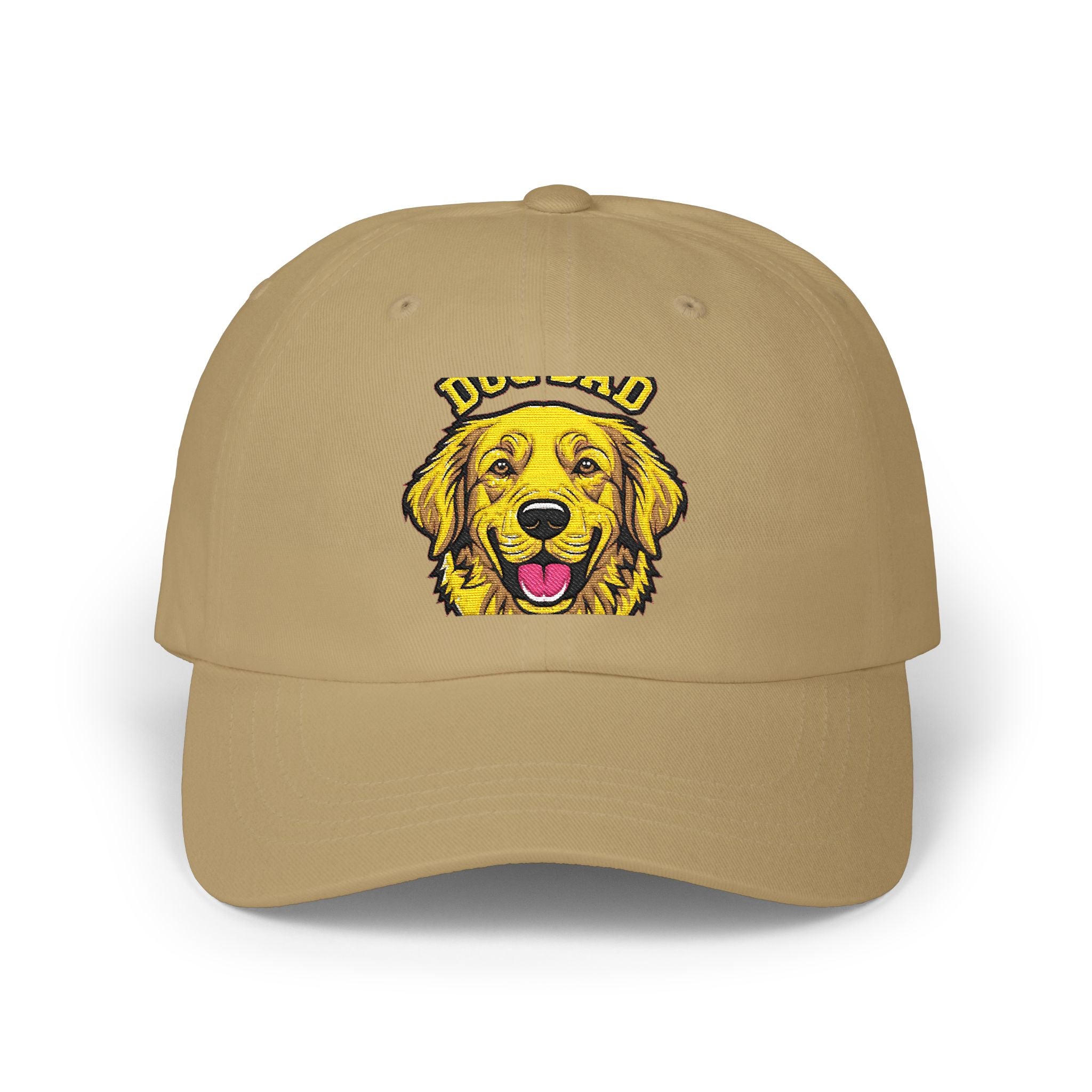 Golden Retriever Dad Hat - Dog Dad Cap with Embroidered Patch