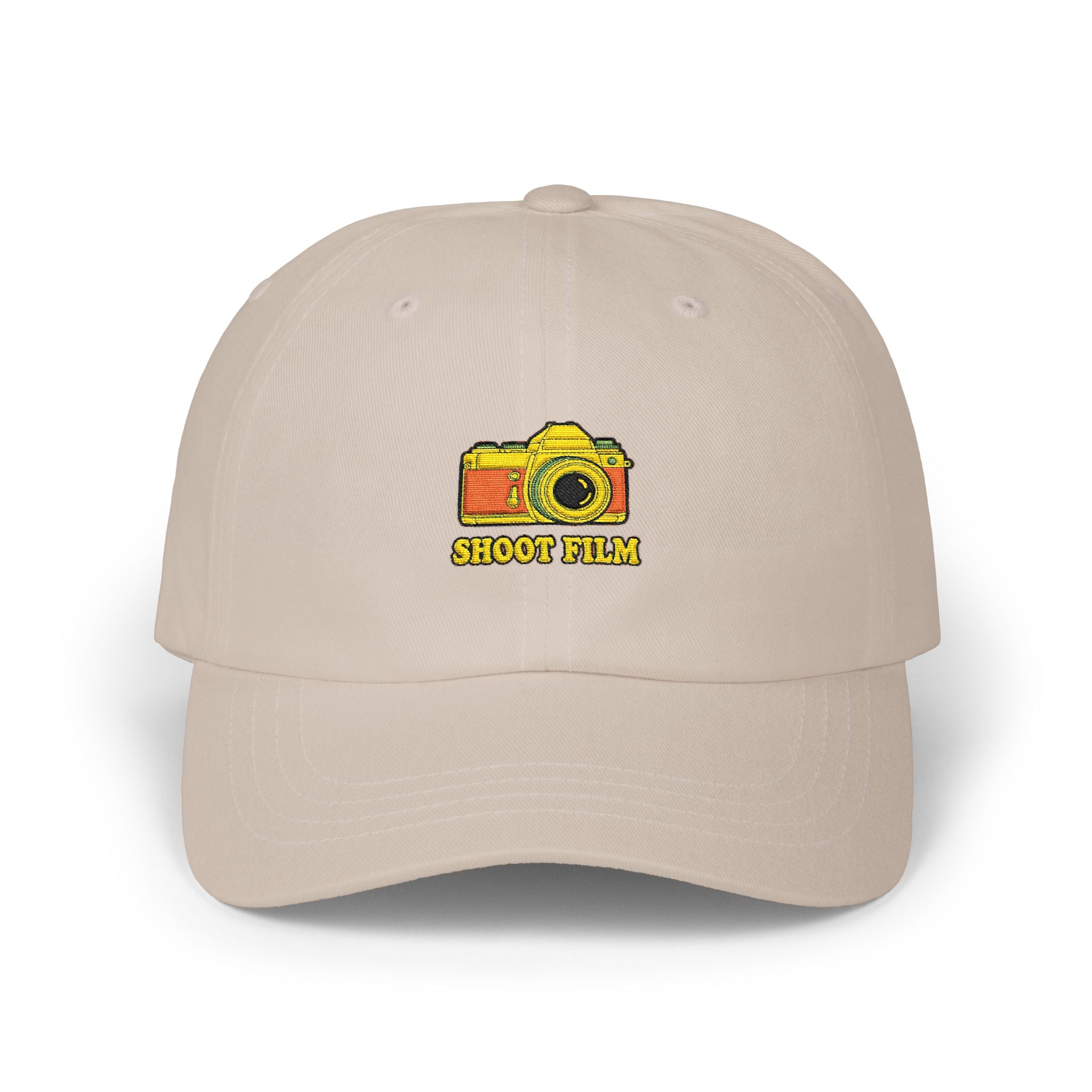Retro 35mm SLR Camera Dad Cap | Film Photography Embroidered Hat