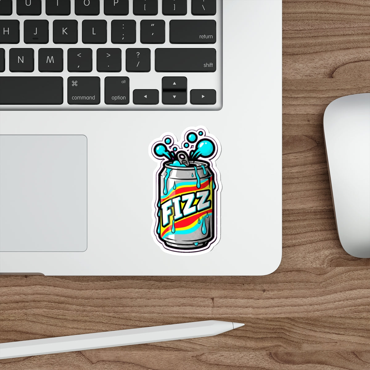 Retro Soda Can Die-Cut Sticker | Fizzy Drink Lover Vintage Cola Sticker
