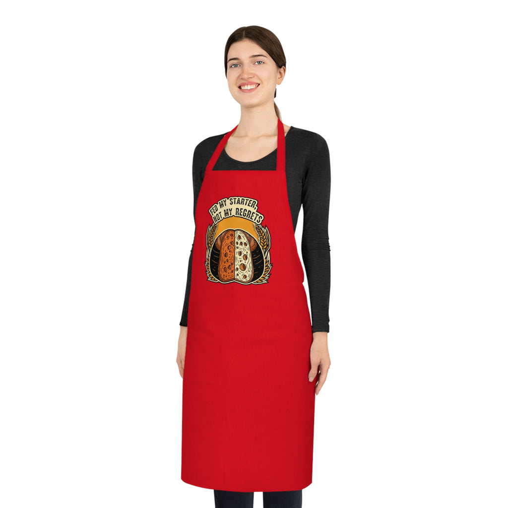 Sourdough Bread Baking Obsessives Apron | Funny Baker Gift Cotton Apron