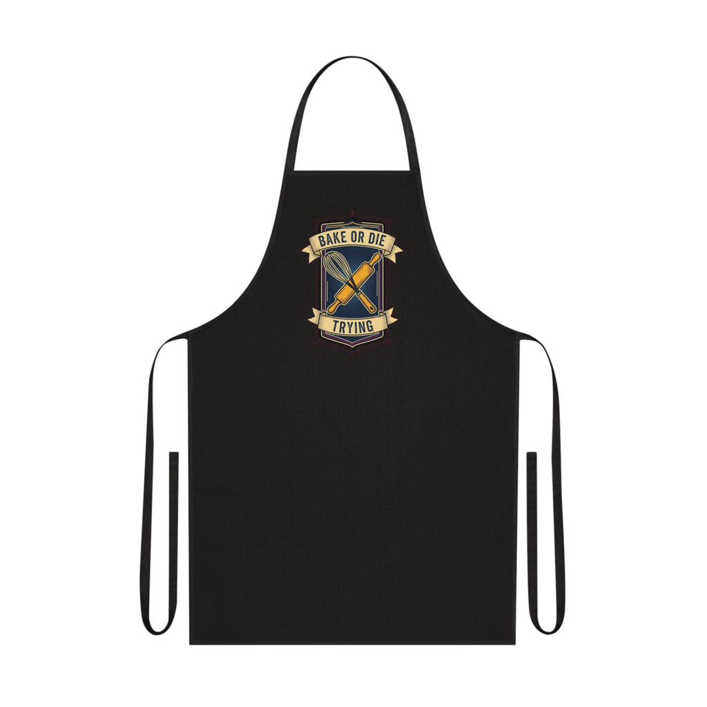 Funny Baker Apron | Retro Diner Baking Gift | Pastry Chef Humor Kitchen Apron