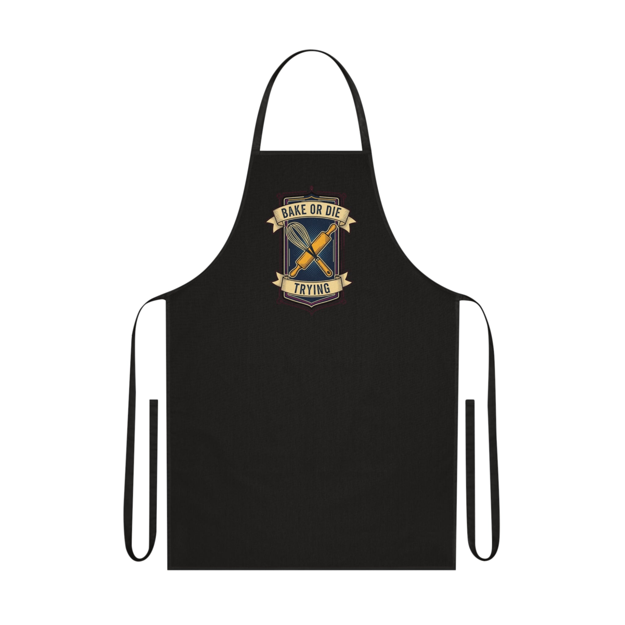 Funny Baker Apron | Retro Diner Baking Gift | Pastry Chef Humor Kitchen Apron