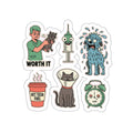 Vet Tech Dark Humor Sticker Pack | Funny Veterinary Technician Decals
