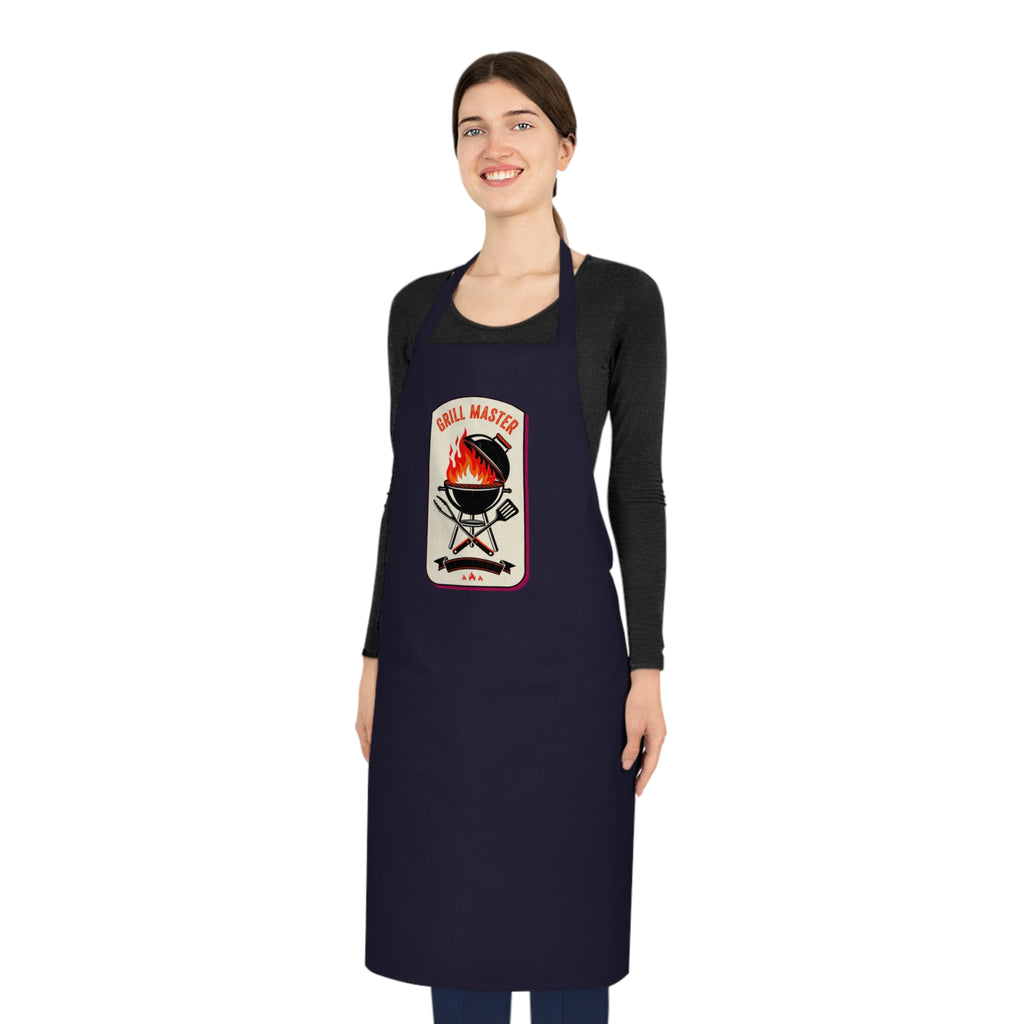 Grill Master Apron Men | Vintage BBQ Apron | Funny Grilling Gift