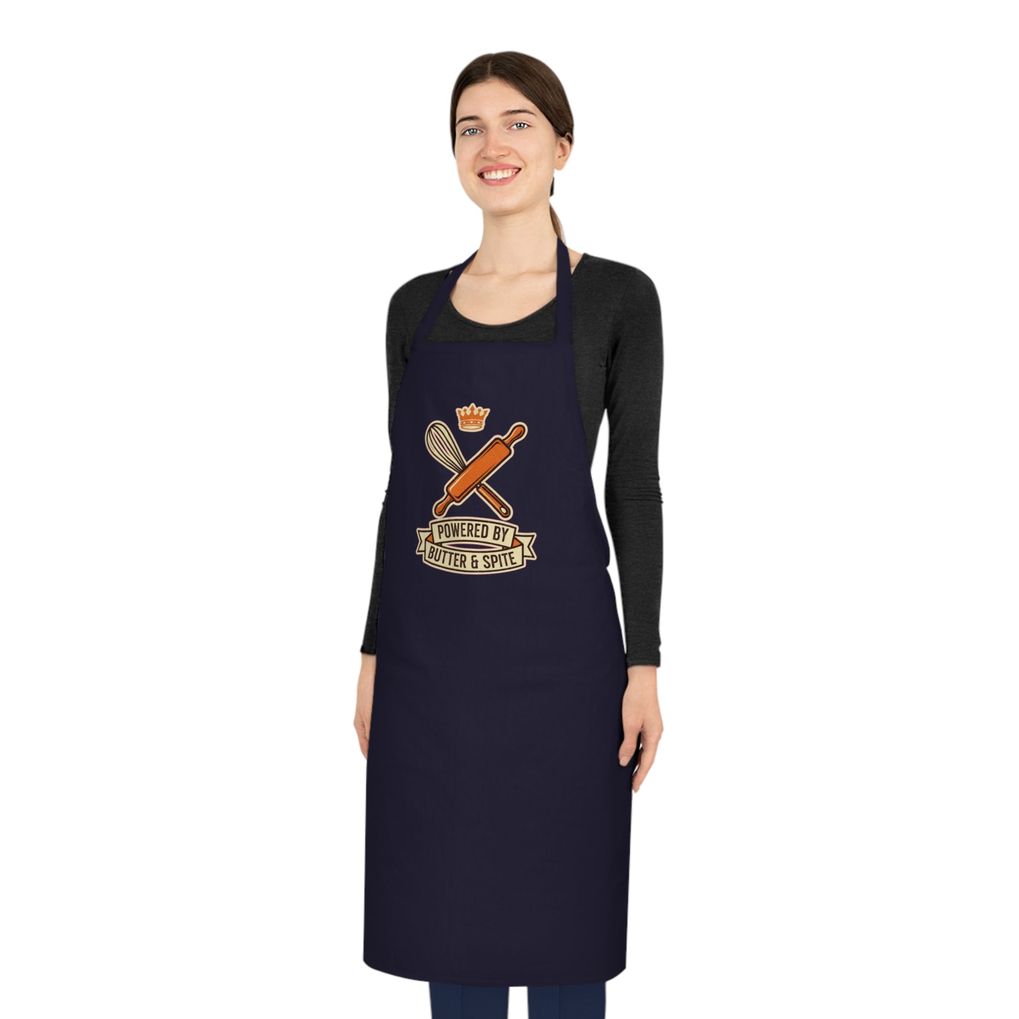 Funny Baking Apron for Women | Whisk & Rolling Pin Humor | Baker Gift