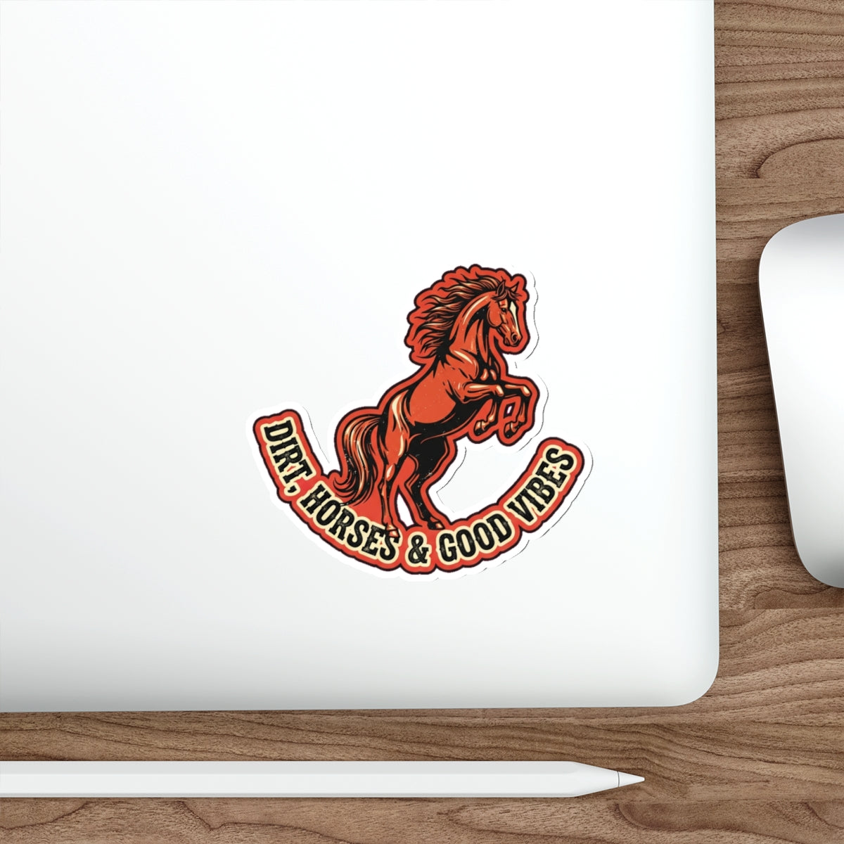 Horse Girl Barn Life Die-Cut Sticker | Vintage Western Equestrian Decal