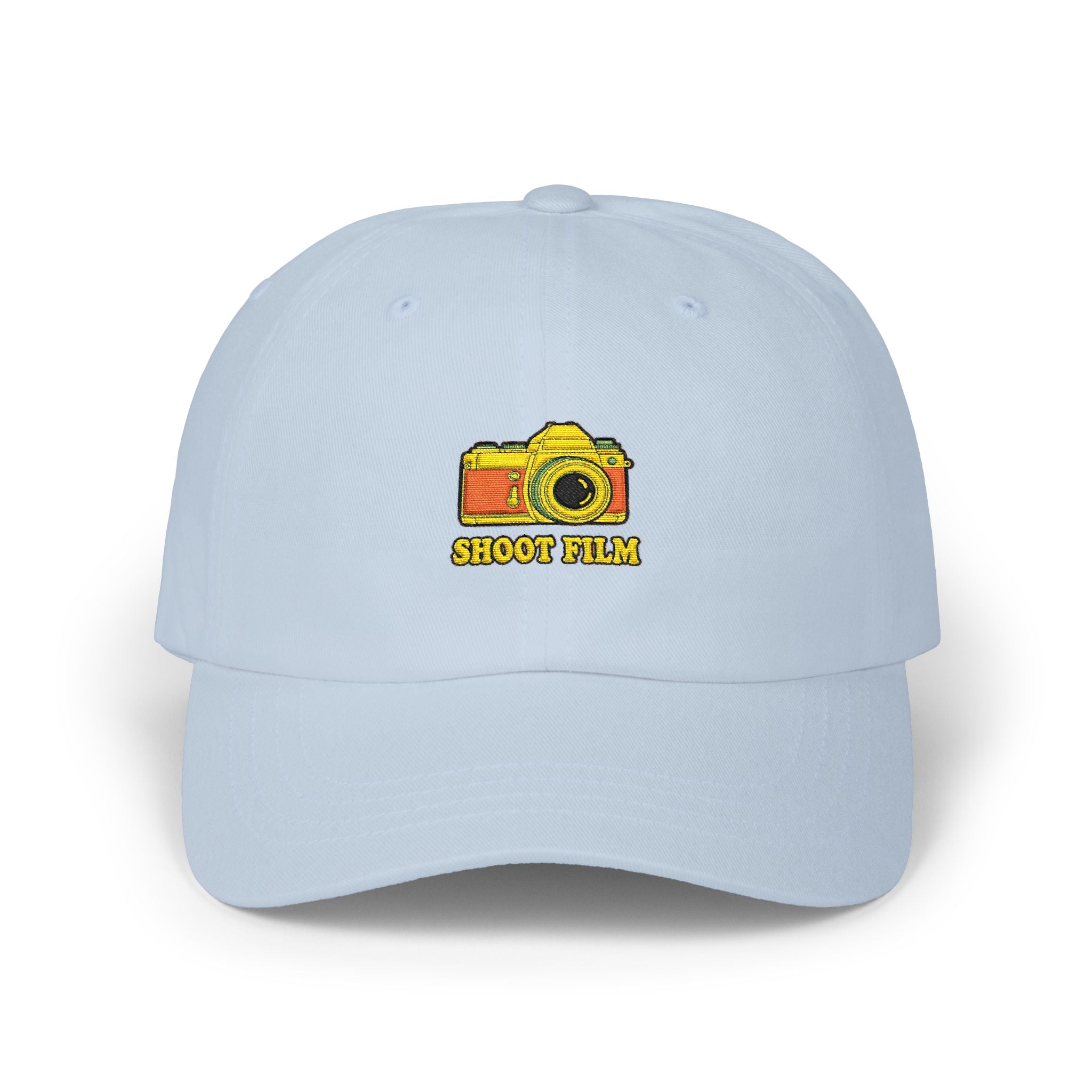 Retro 35mm SLR Camera Dad Cap | Film Photography Embroidered Hat