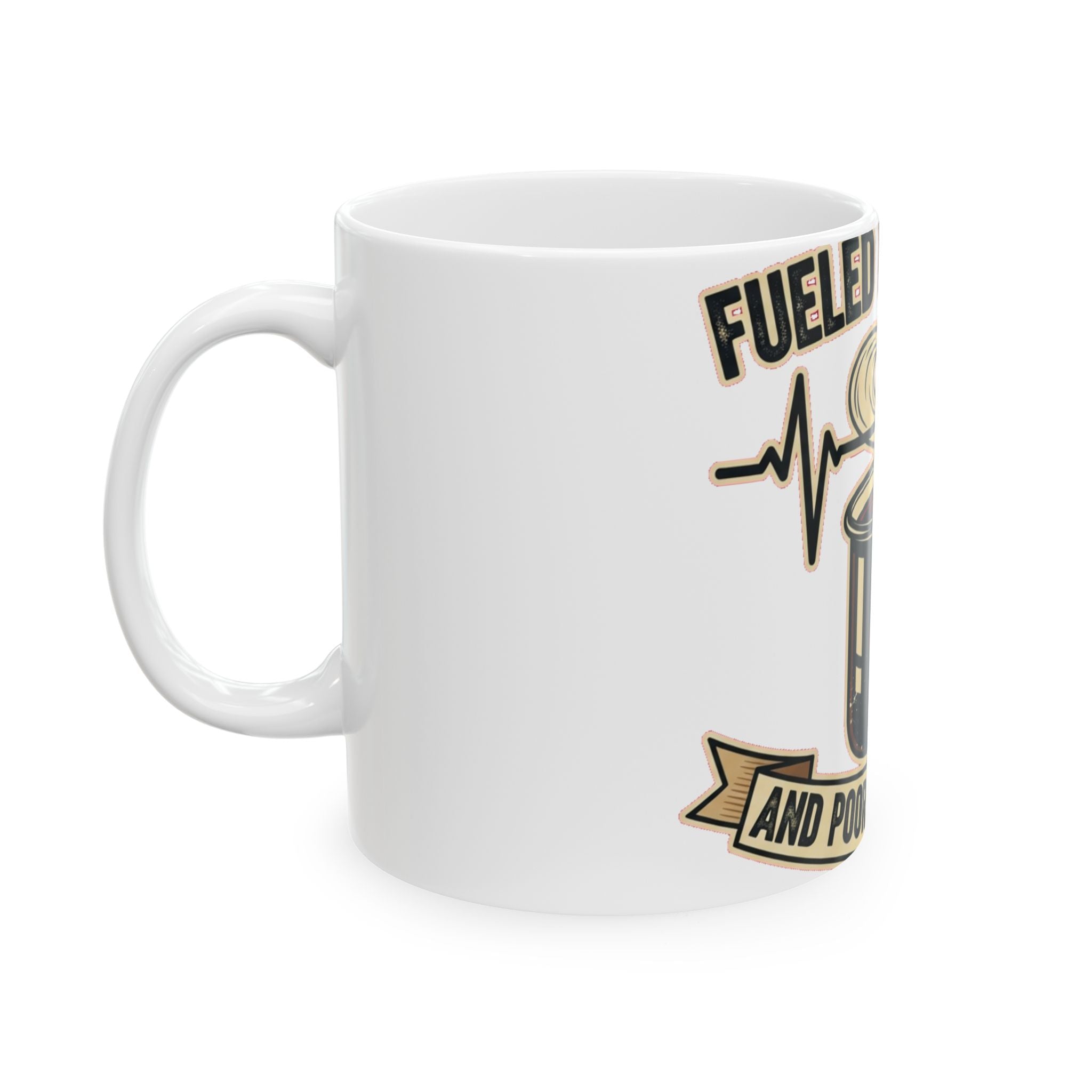 ICU Nurse Dark Humor Coffee Mug | ER Nurse Gift | Funny Scrub Life Cup