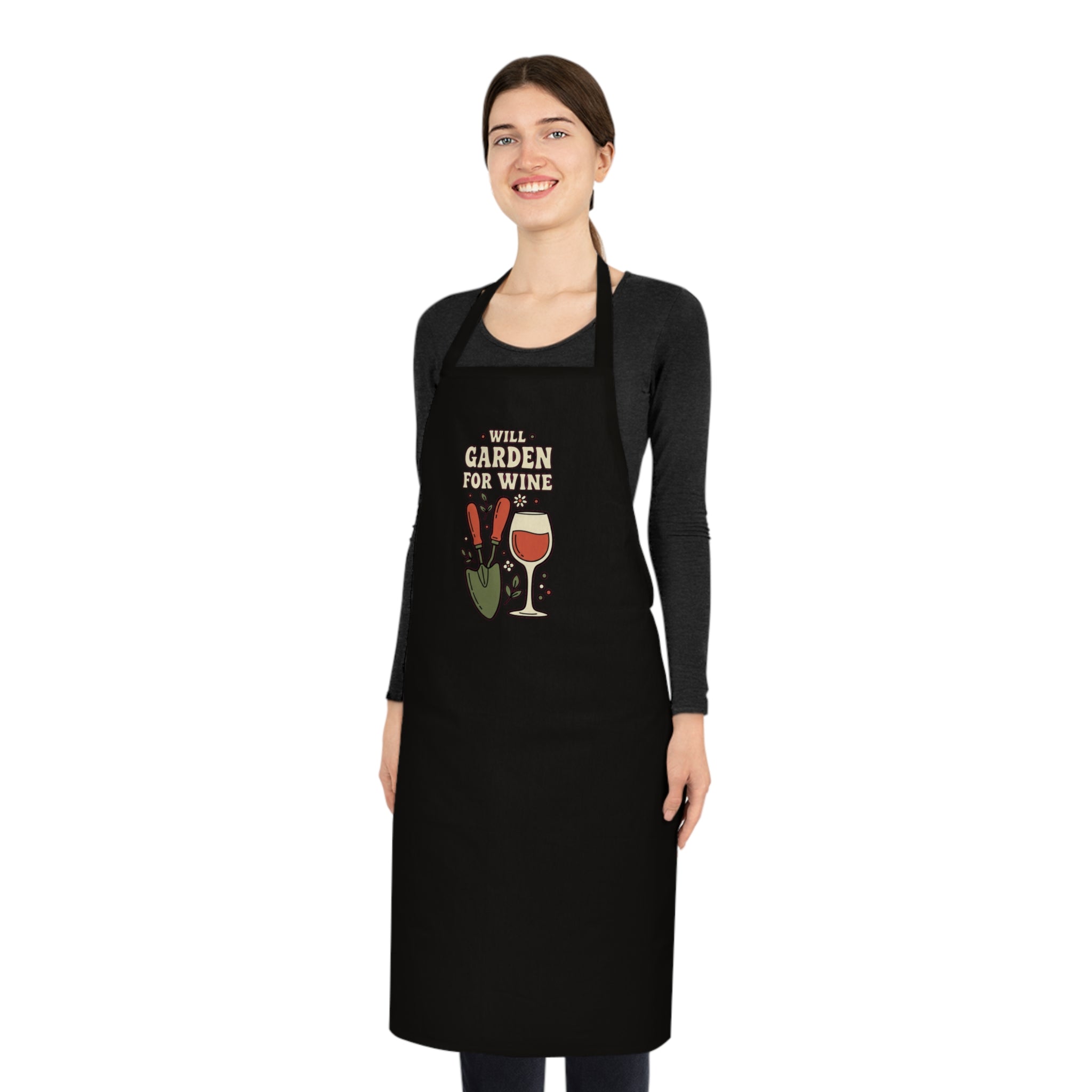 Funny Plant Mom Gardening Apron | Retro Vintage Garden Humor Gift for Women