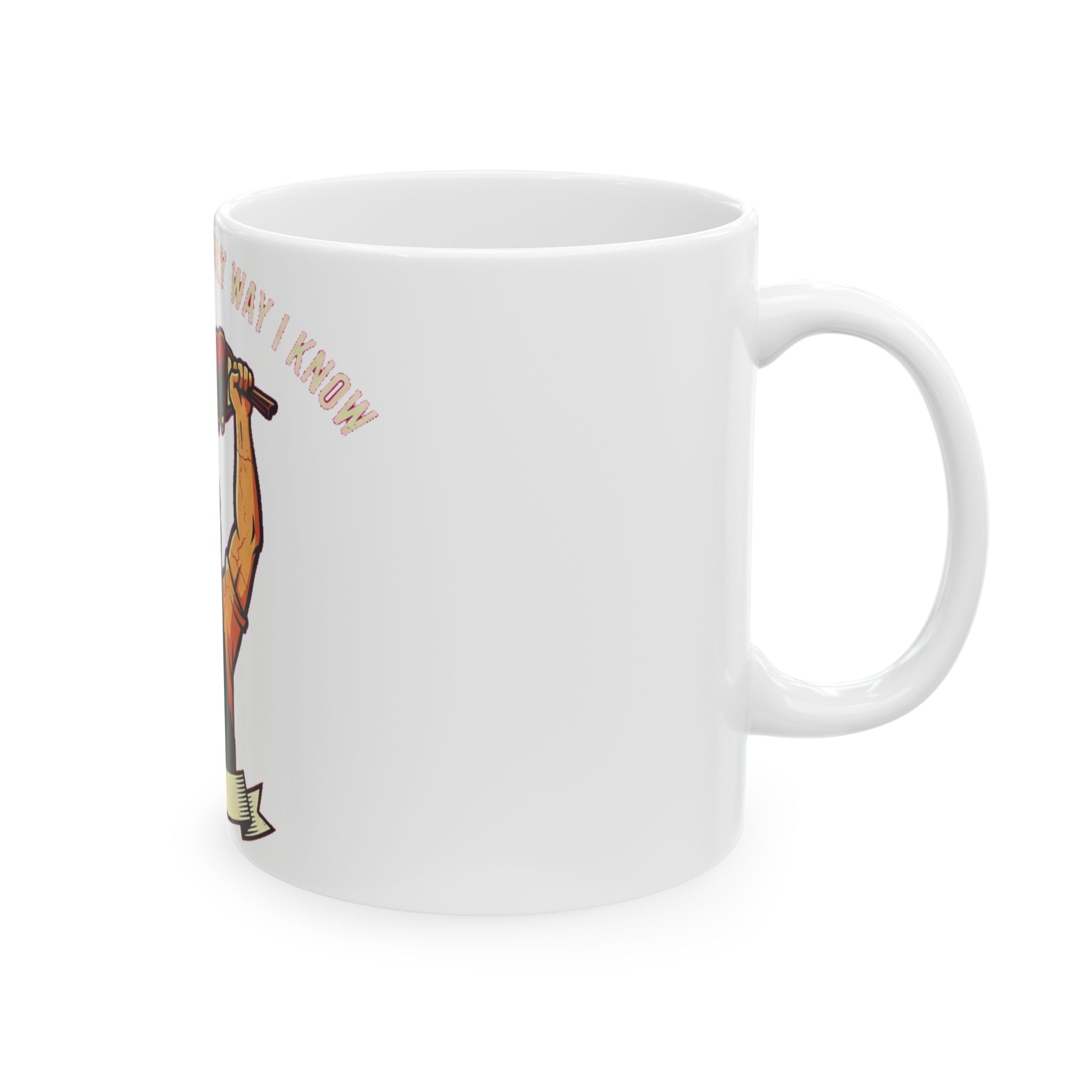 Funny BBQ Pitmaster Dad Mug - Grill Master Coffee Cup Gift