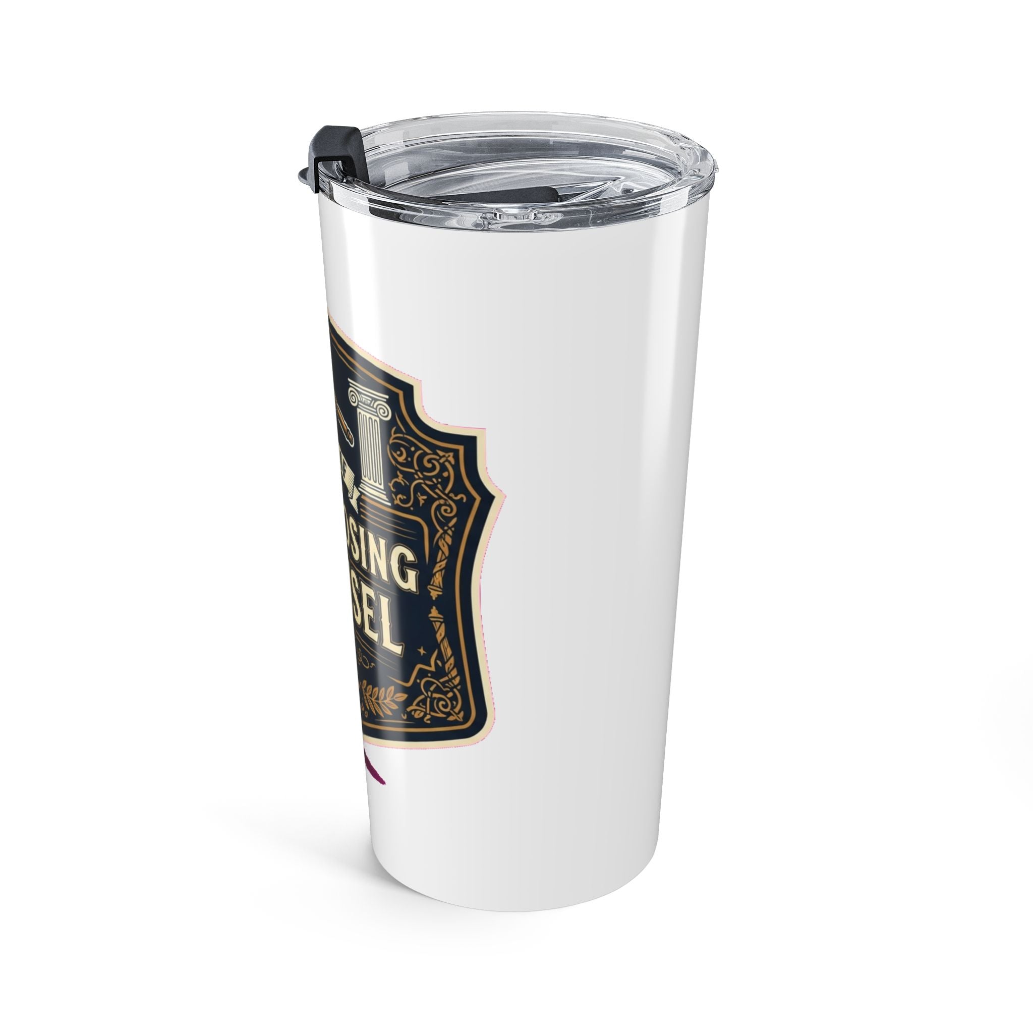 Lawyer Dark Humor Tumbler | Attorney Gift | Funny Legal Professional Coffee Cup