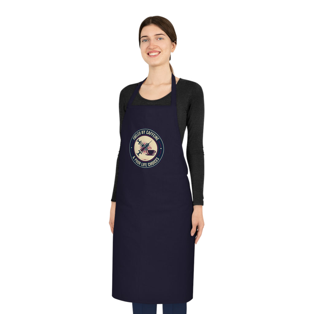 Funny Nurse Apron | Dark Humor Medical Worker Gift | Retro Badge Design