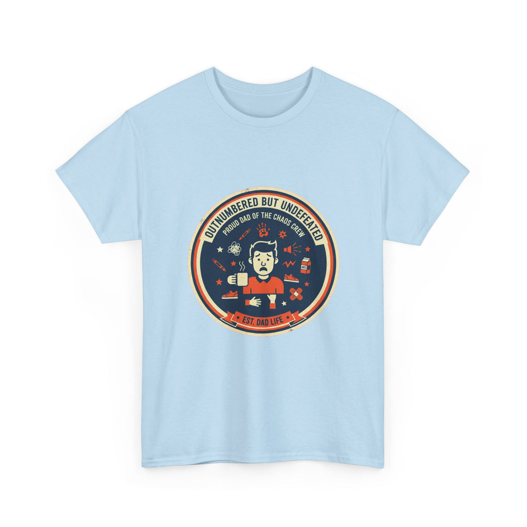 Proud Dad of a Chaos Crew Funny Father's Day T-Shirt | Retro Dad Gift