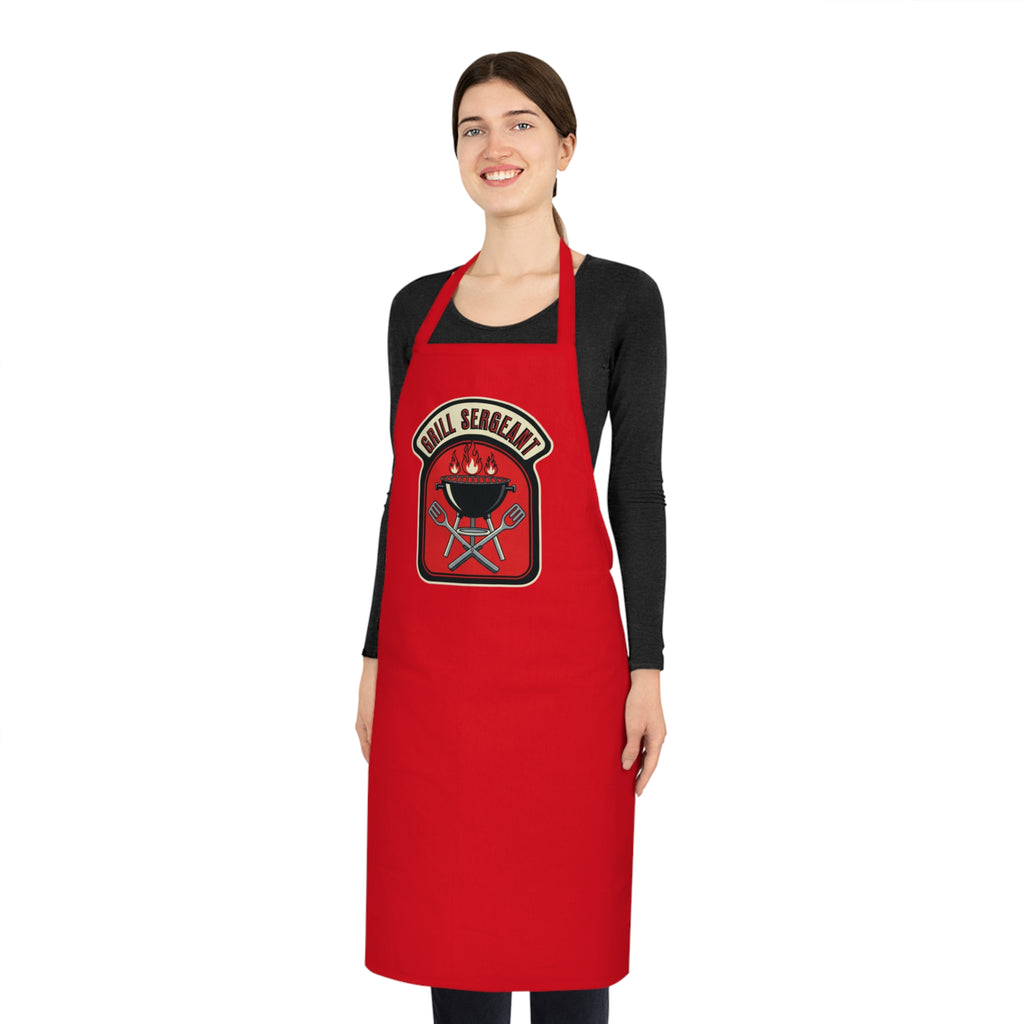 Funny Dad BBQ Apron - Vintage Biker Grill Master Father's Day Gift
