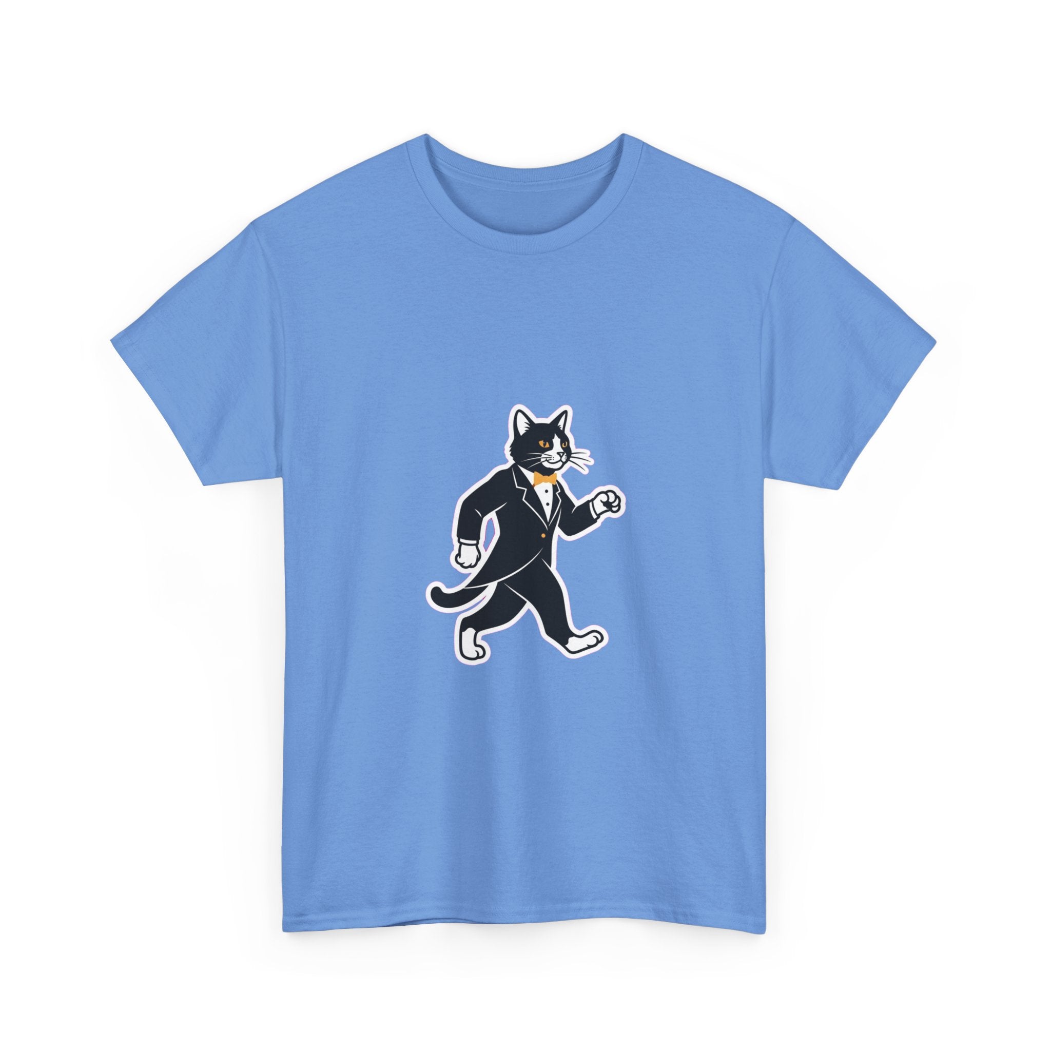 Tuxedo Cat Swagger T-Shirt | Funny Black & White Cat Art Tee for Cat Lovers