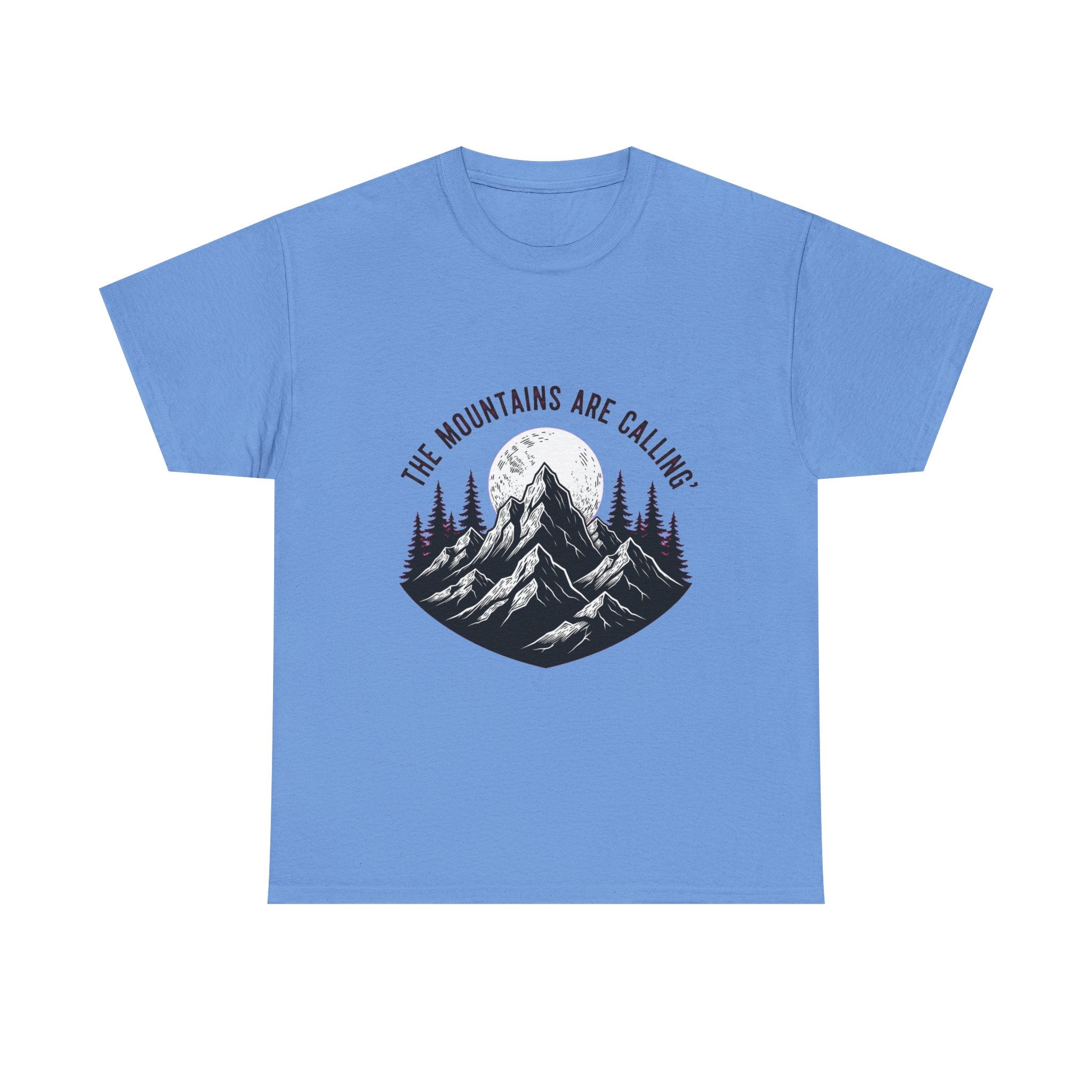 Gothic Mountain T-Shirt | Dark Nature Apparel | Woodcut Peak Tee