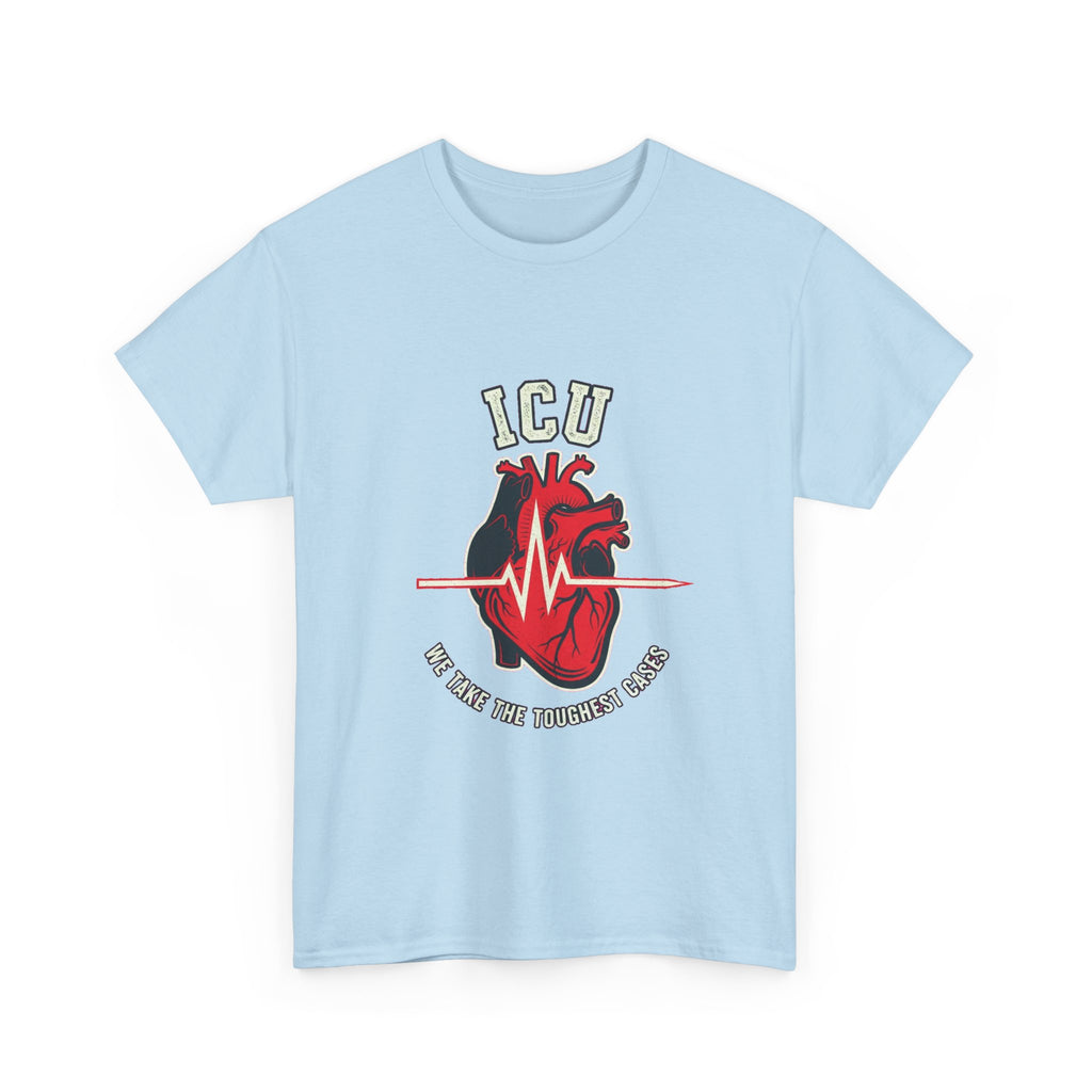 ICU Nurse Dark Humor T-Shirt | Critical Care RN Gallows Humor Tee