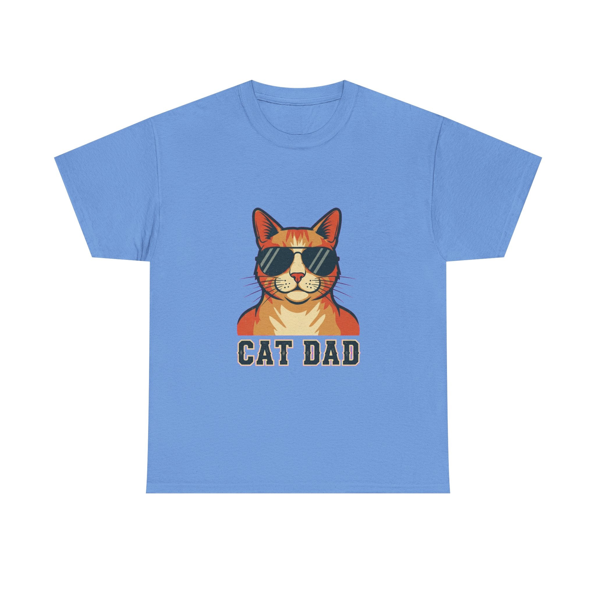 Cat Dad Pride Vintage Aviator T-Shirt | Funny Gift for Cat Dads
