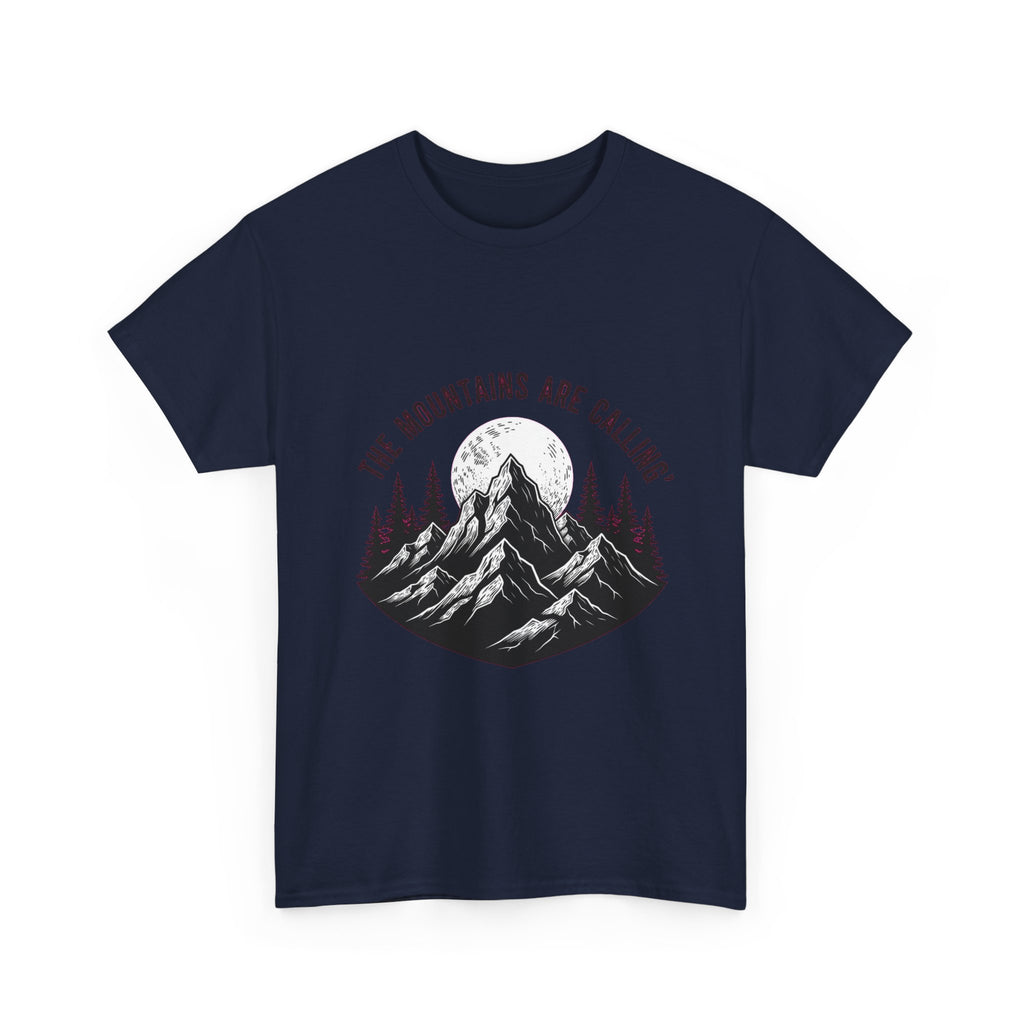 Gothic Mountain T-Shirt | Dark Nature Apparel | Woodcut Peak Tee
