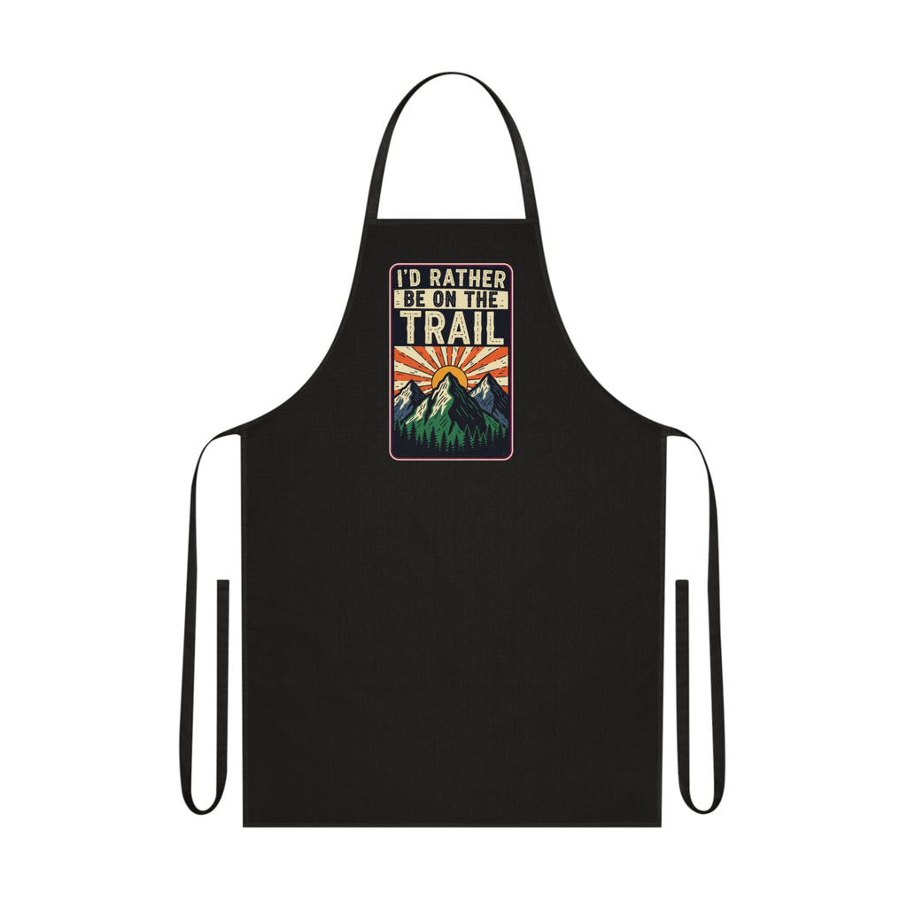 Hiking Apron | Outdoor Adventure Cooking Apron | Campfire Chef Gift
