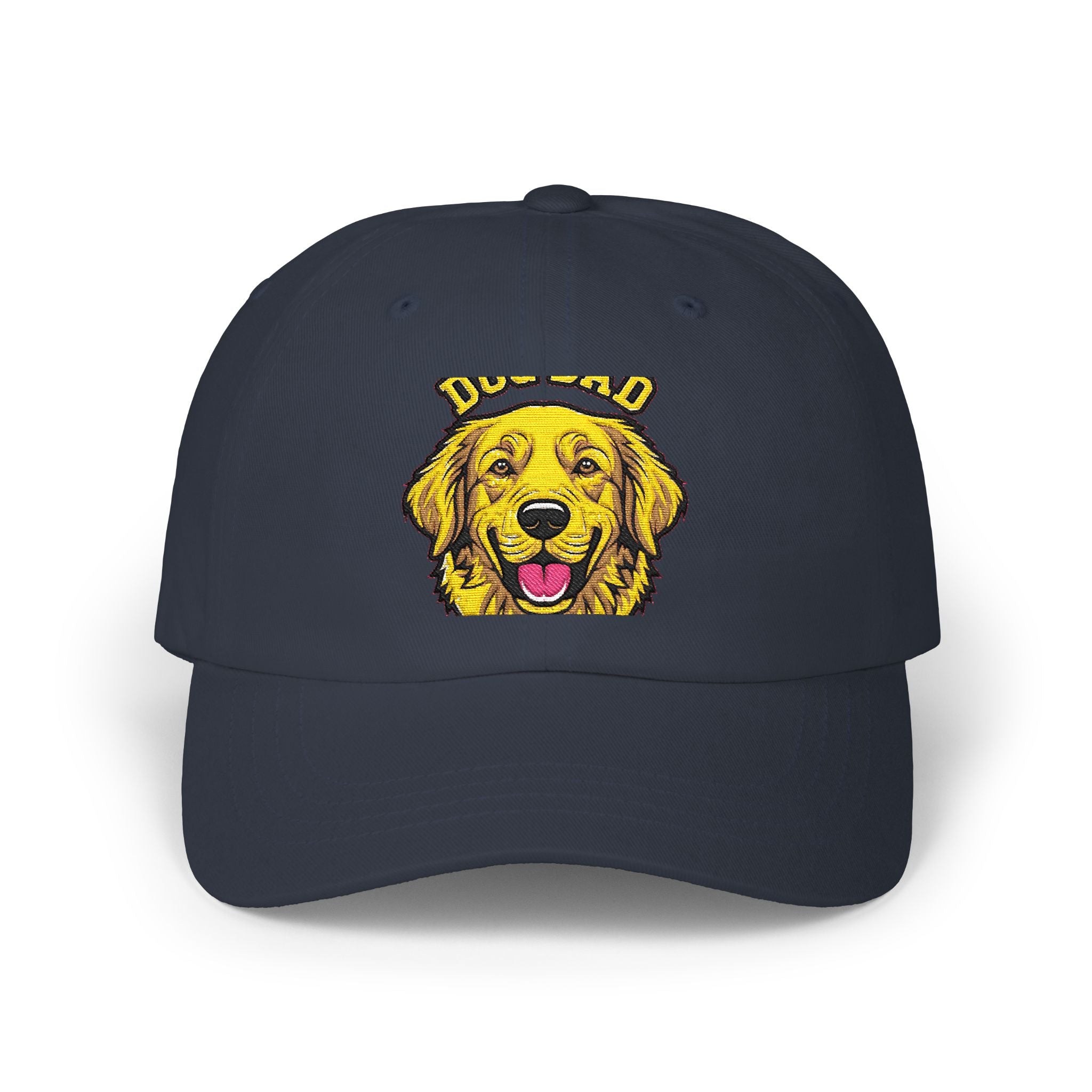 Golden Retriever Dad Hat - Dog Dad Cap with Embroidered Patch