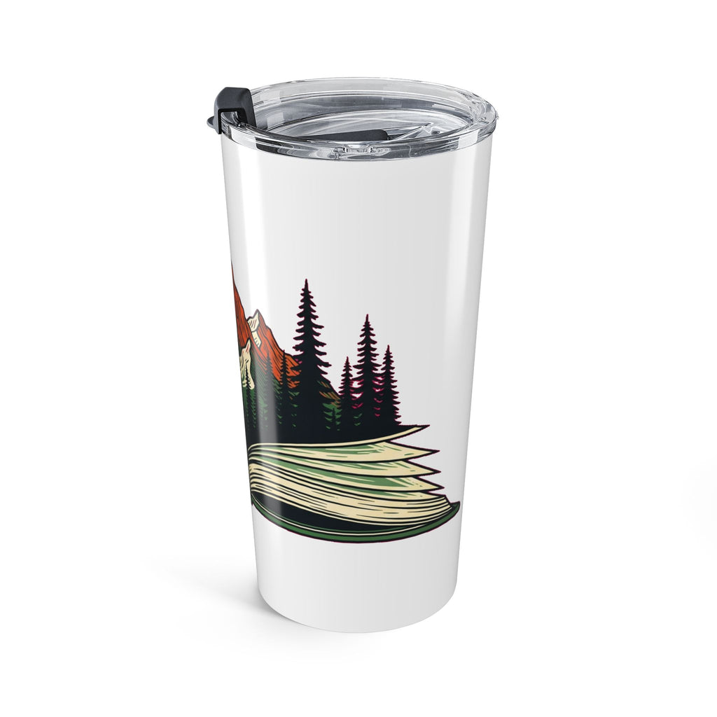 Not All Who Wander Tumbler | Bookish Adventurer Literary Hiker Gift