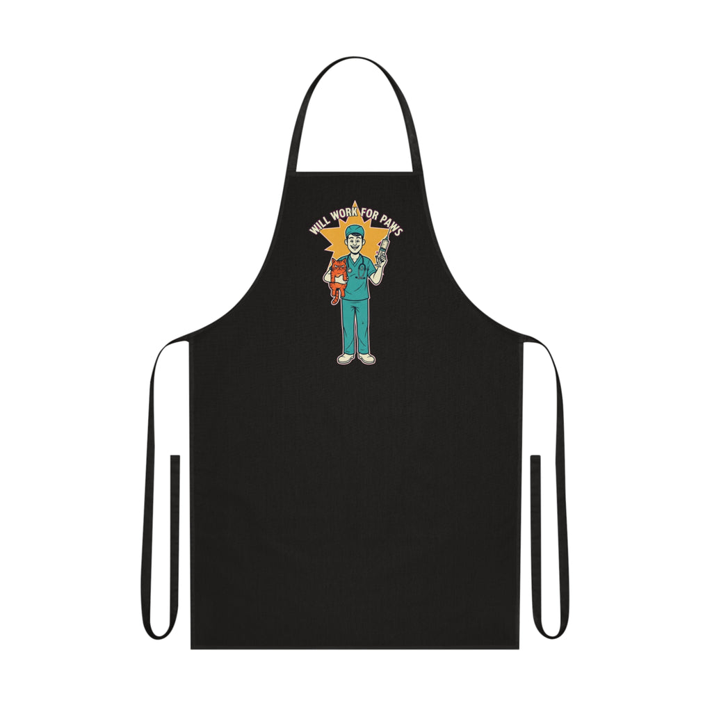 Funny Vet Tech Apron | Dark Humor Veterinary Gift | Cotton Apron
