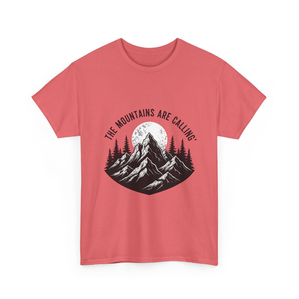 Gothic Mountain T-Shirt | Dark Nature Apparel | Woodcut Peak Tee