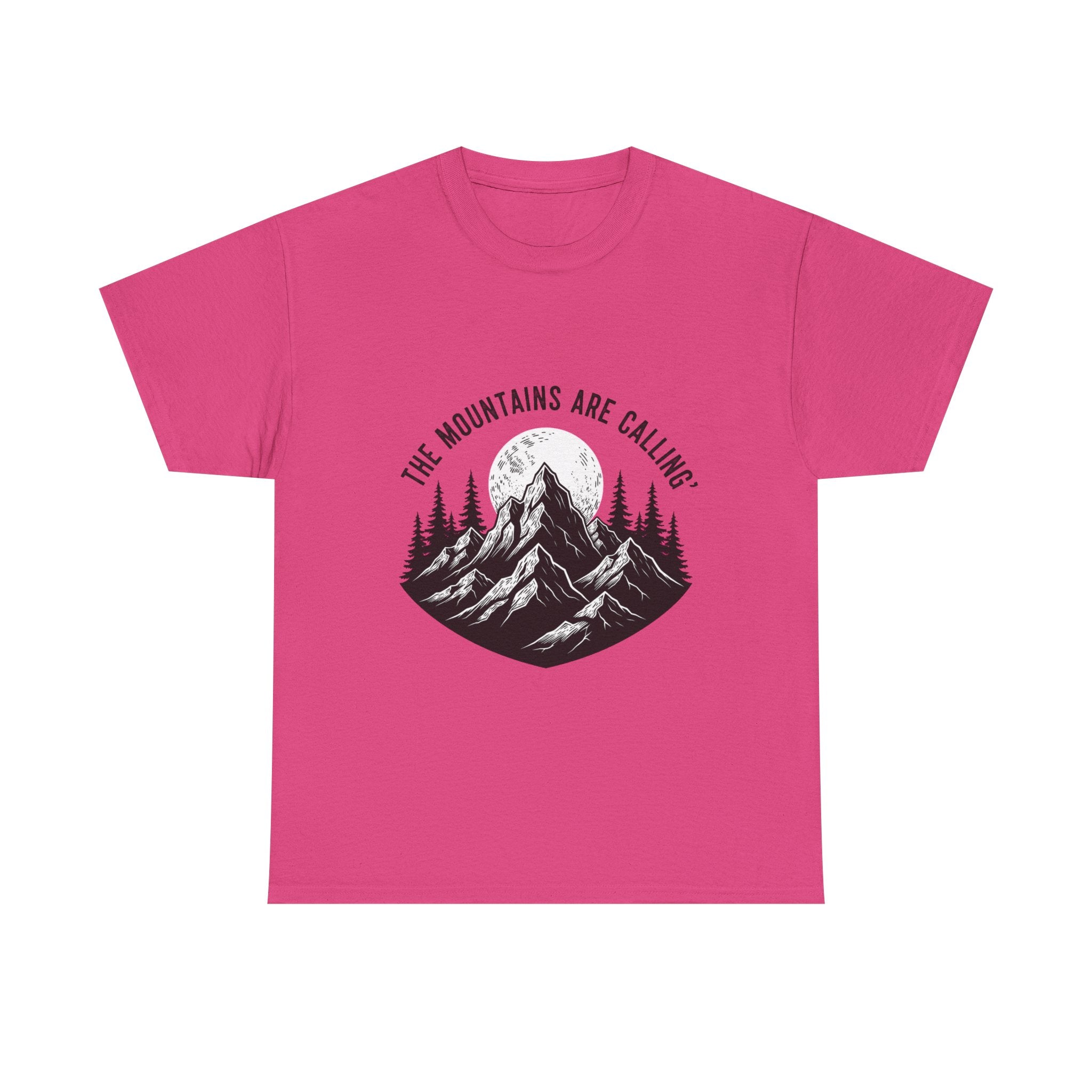 Gothic Mountain T-Shirt | Dark Nature Apparel | Woodcut Peak Tee
