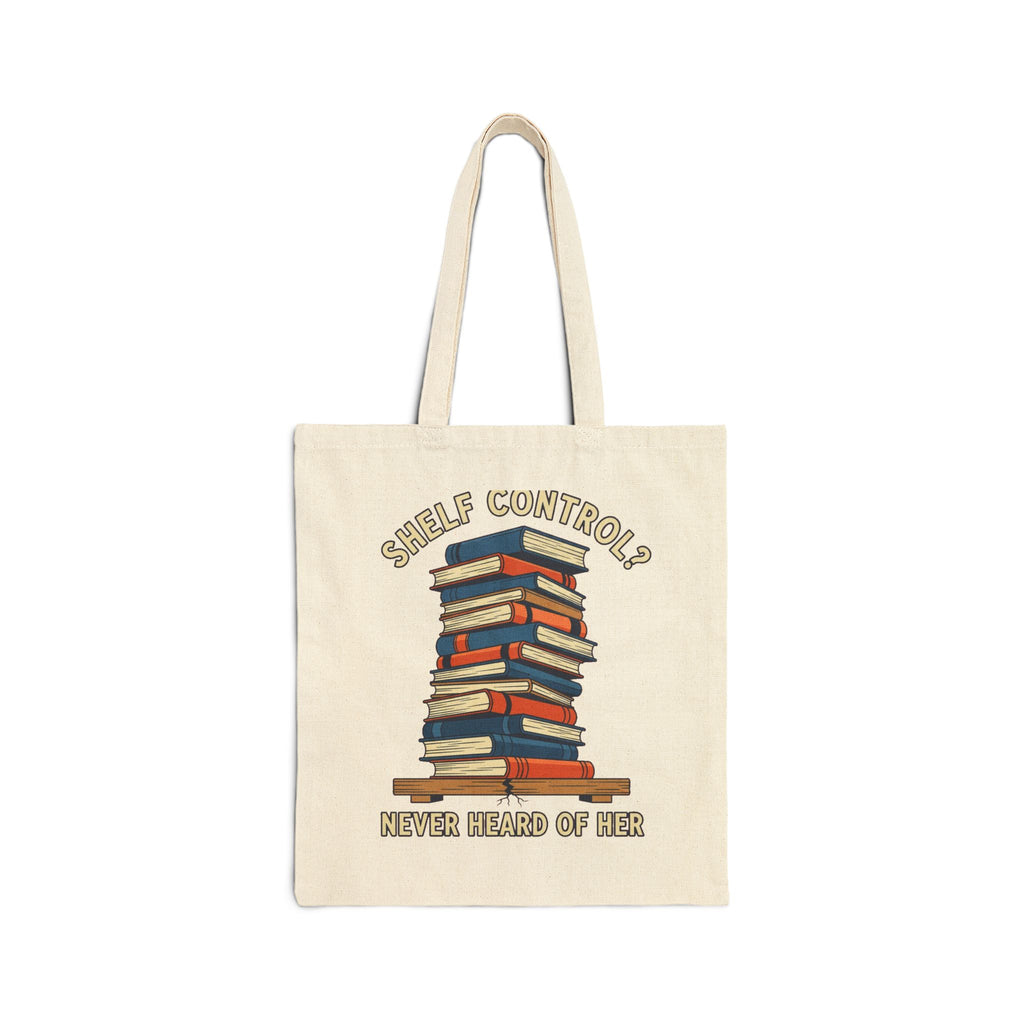 Book Lover Tote Bag | Funny Bibliophile Gift | Dark Humor Book Addict Bag