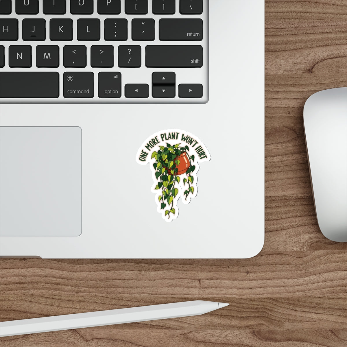 Plant Mom Sticker | Funny Pothos Plant Lover Vinyl Decal for Water Bottle