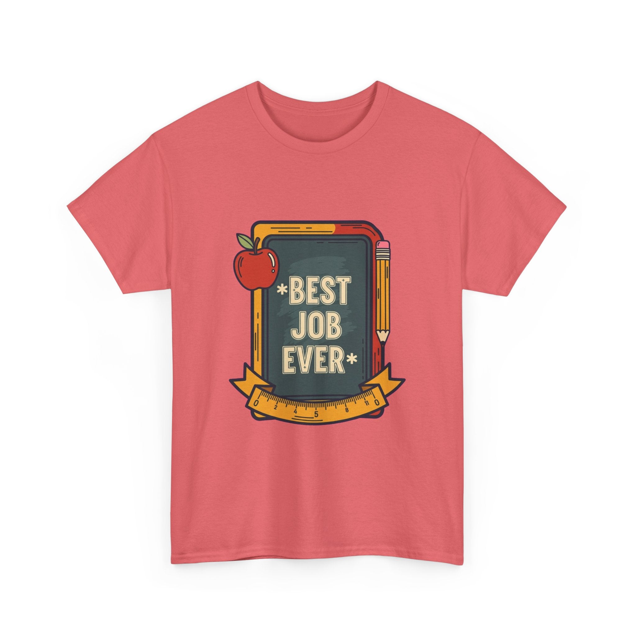 Best Job Ever Elementary Teacher Shirt | Retro Back to School Tee