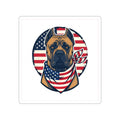 Cane Corso 4th of July Die-Cut Sticker | Patriotic Dog Sticker