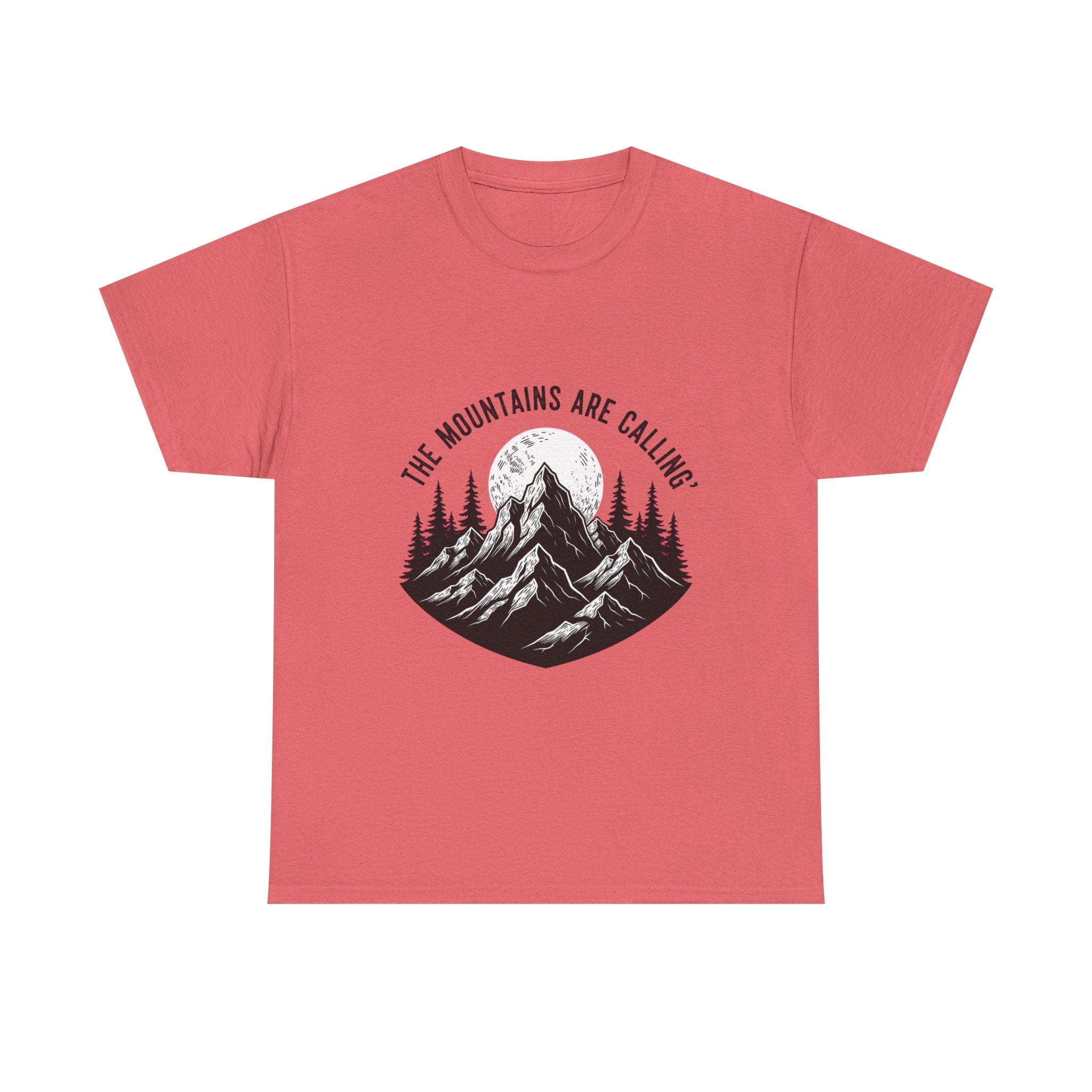 Gothic Mountain T-Shirt | Dark Nature Apparel | Woodcut Peak Tee