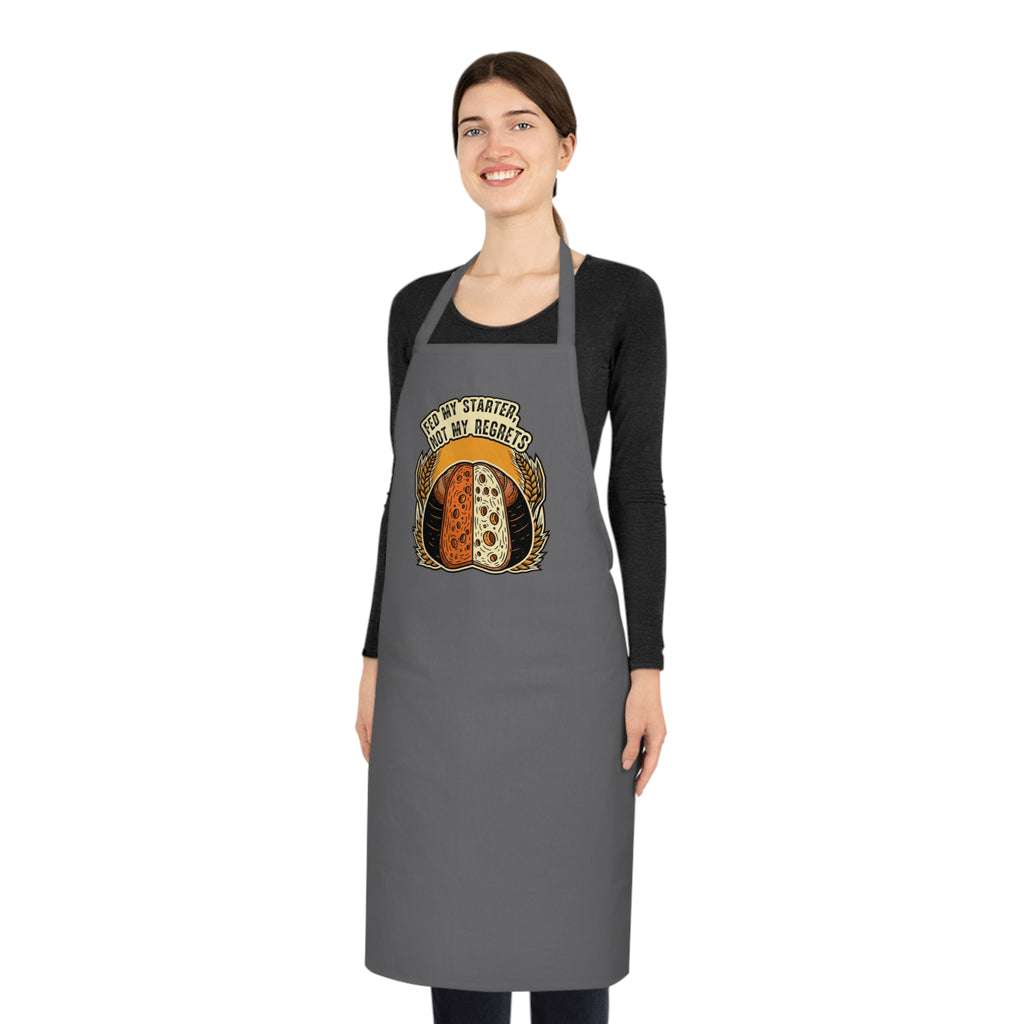 Sourdough Bread Baking Obsessives Apron | Funny Baker Gift Cotton Apron
