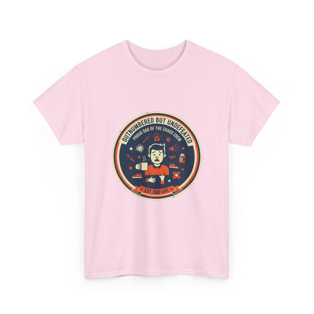 Proud Dad of a Chaos Crew Funny Father's Day T-Shirt | Retro Dad Gift