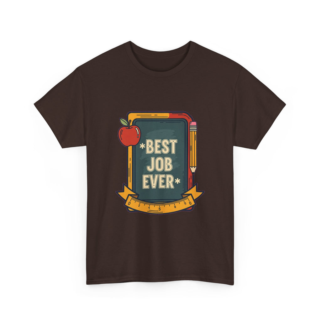 Best Job Ever Elementary Teacher Shirt | Retro Back to School Tee