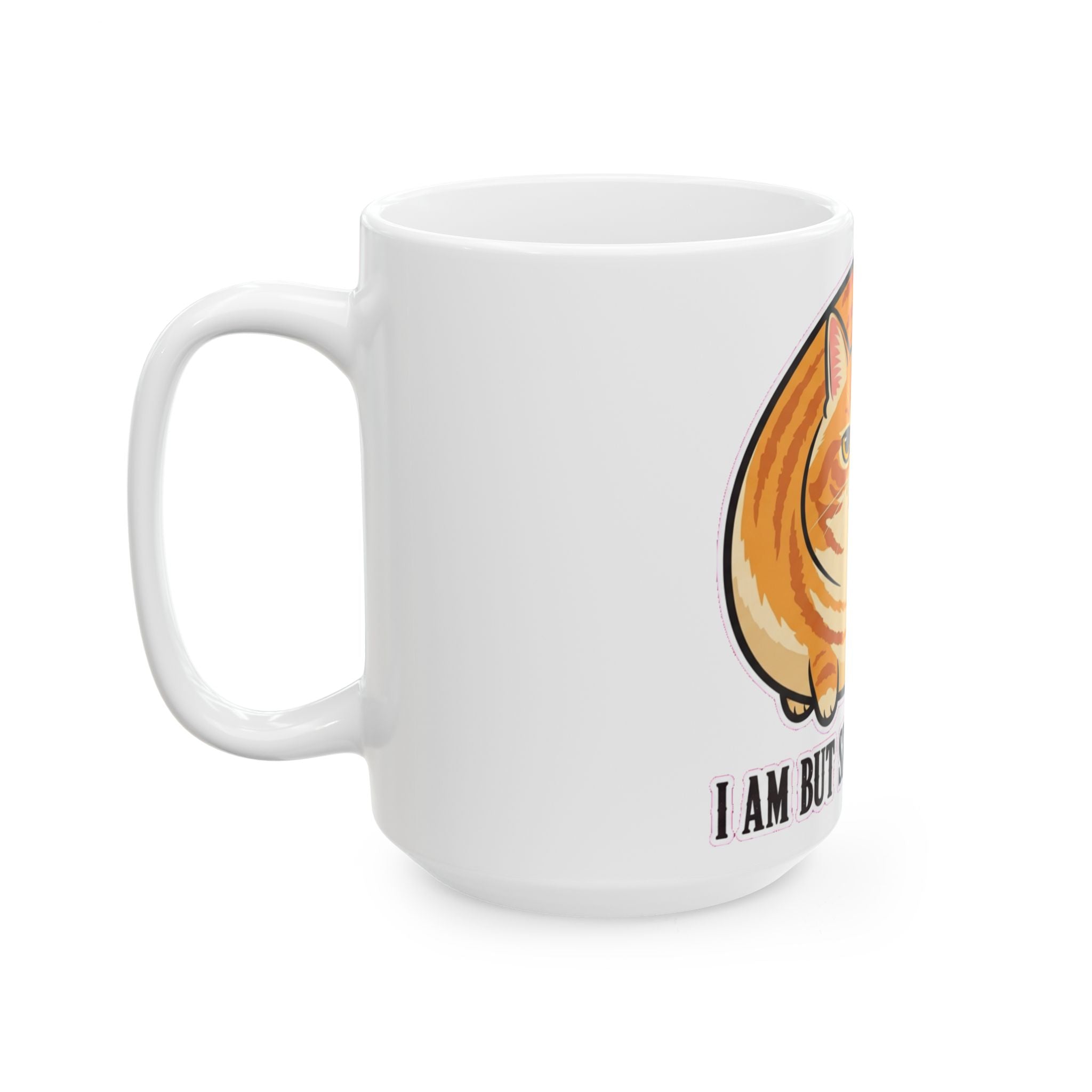 Chonky Cat Coffee Mug | Funny Sarcastic Cat Lover Gift | Dark Humor