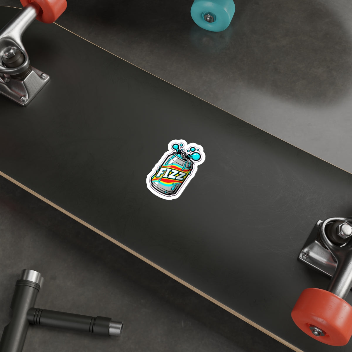 Retro Soda Can Die-Cut Sticker | Fizzy Drink Lover Vintage Cola Sticker