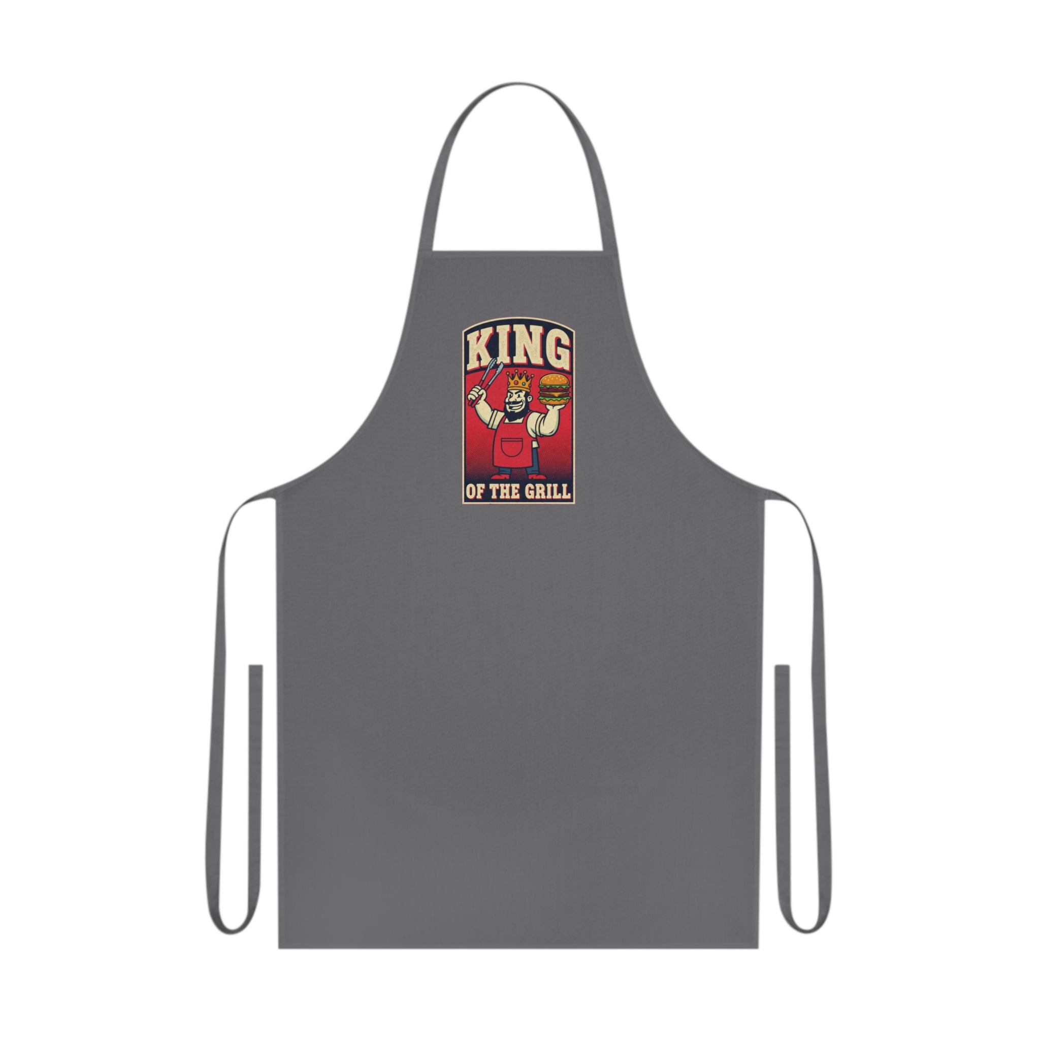 Funny BBQ Dad Apron | Grill Master Father's Day Gift | Vintage Americana
