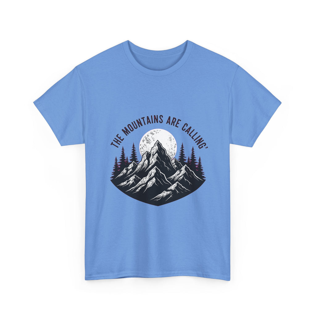 Gothic Mountain T-Shirt | Dark Nature Apparel | Woodcut Peak Tee